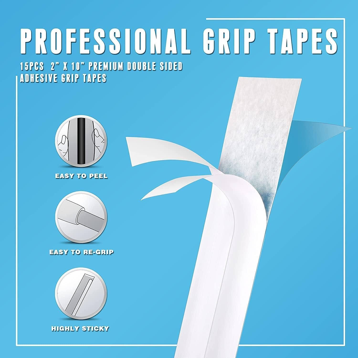 Cinta de Agarre para Golf CHAMPKEY 15 Tiras 5.08x25.4 cm