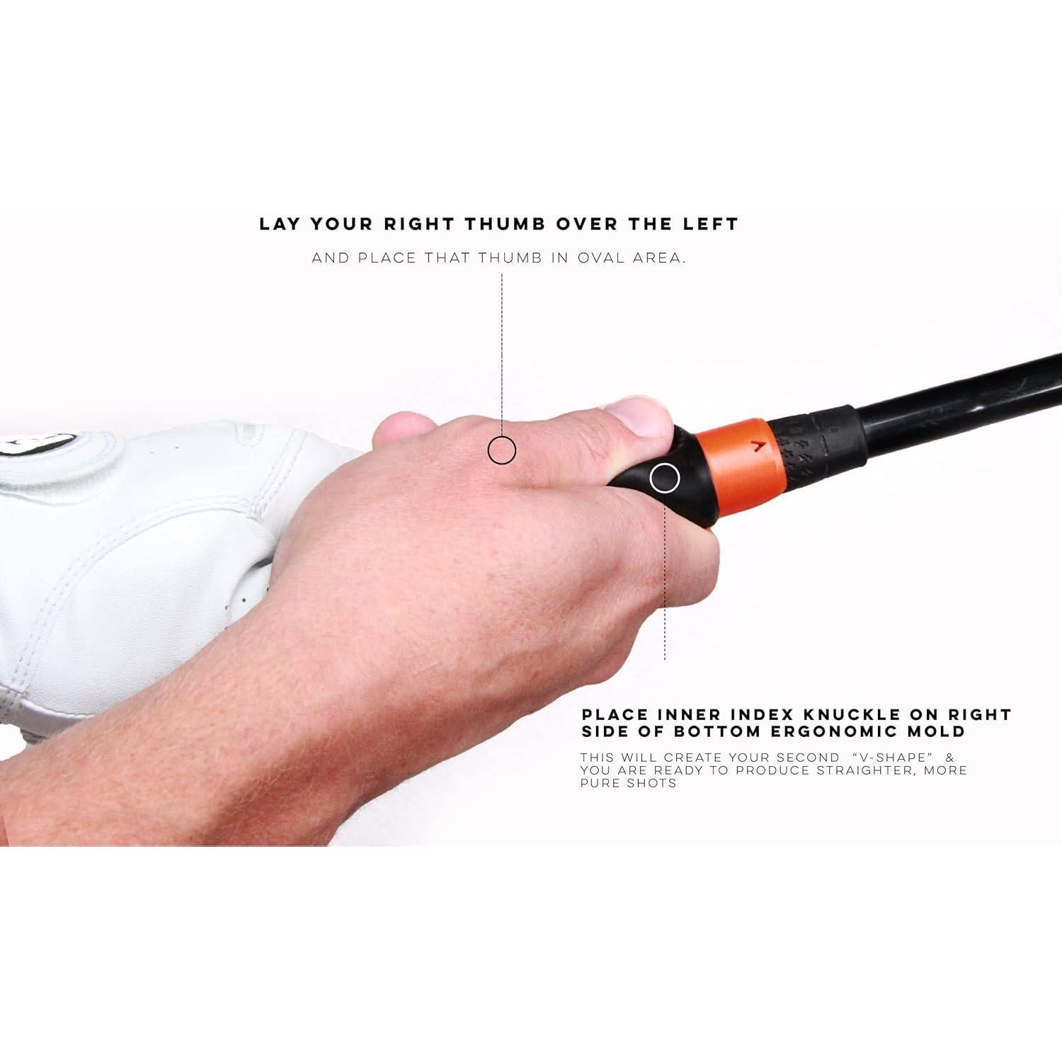 Entrenador de Agarre de Golf Links para Mano Derecha - Mejora tu Swing