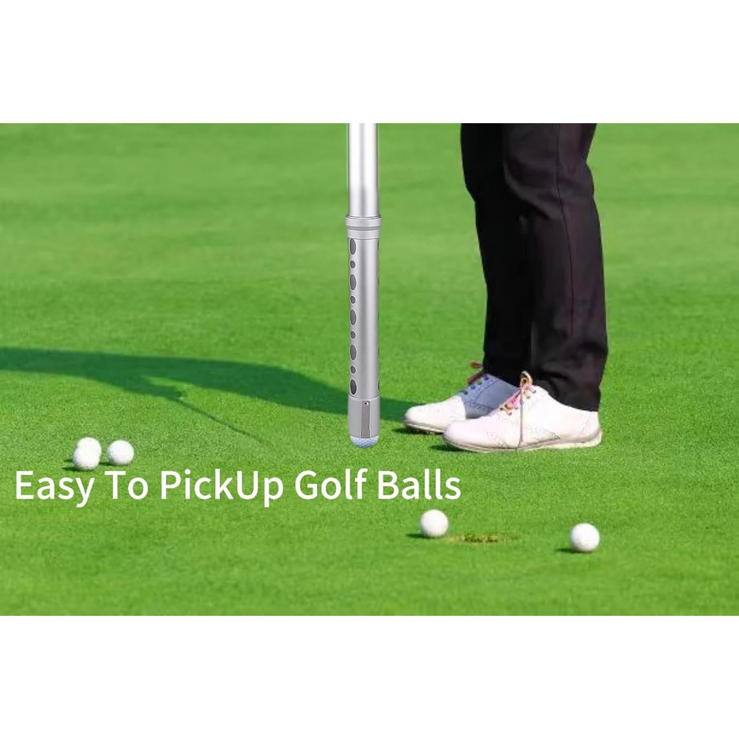 Recogedor de Pelotas de Golf Asyxstar con Polo Telescópico