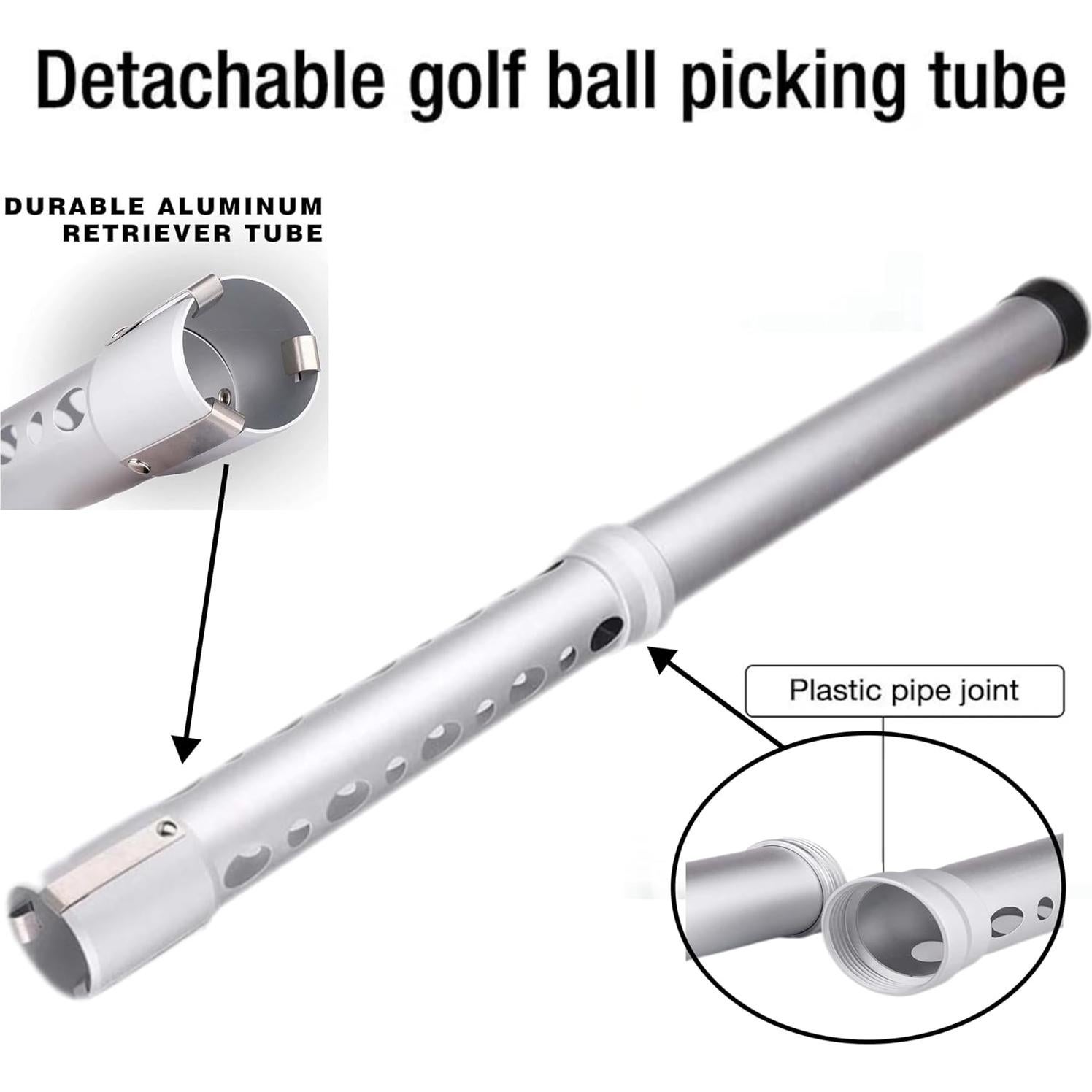 Recogedor de Pelotas de Golf Asyxstar con Polo Telescópico