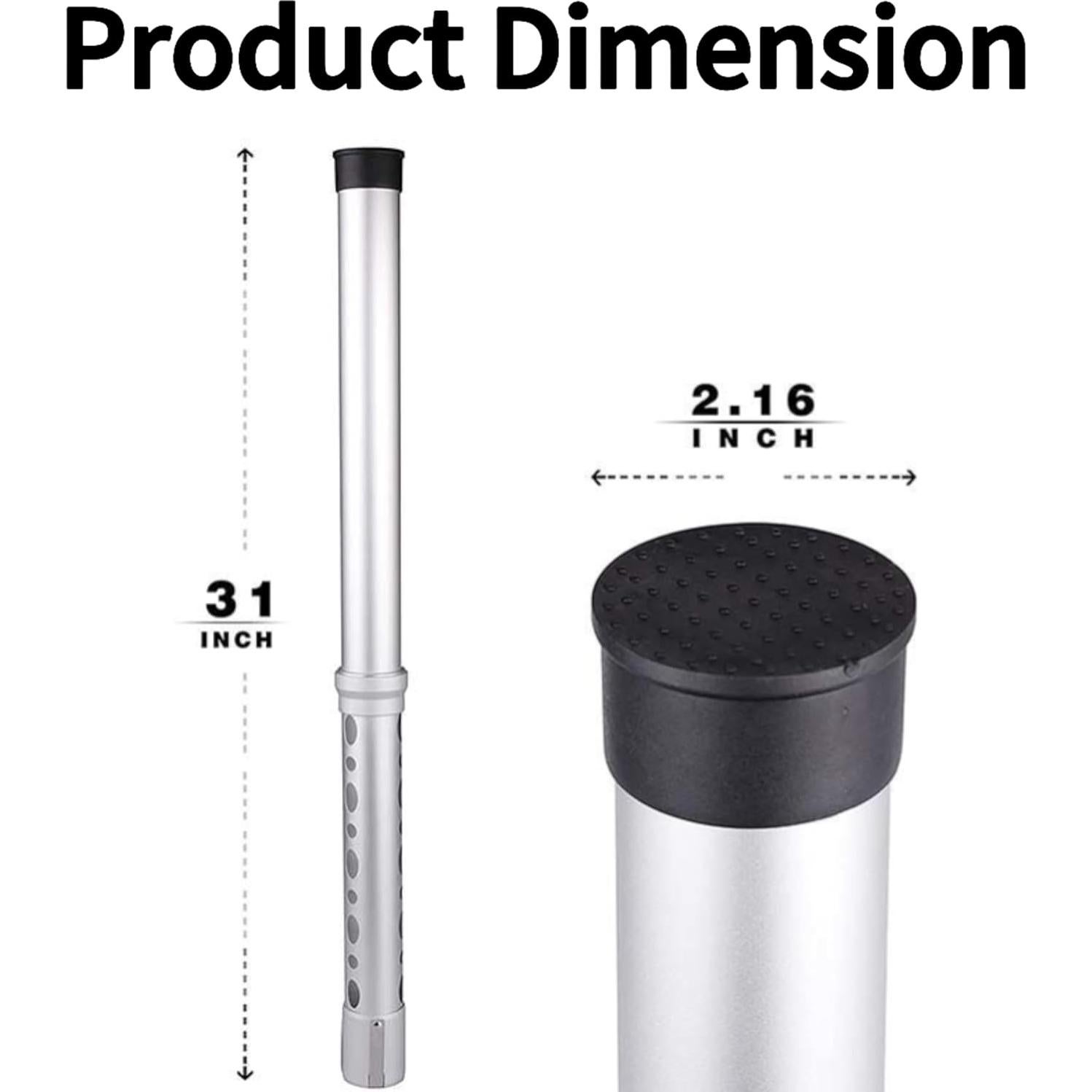 Recogedor de Pelotas de Golf Asyxstar con Polo Telescópico