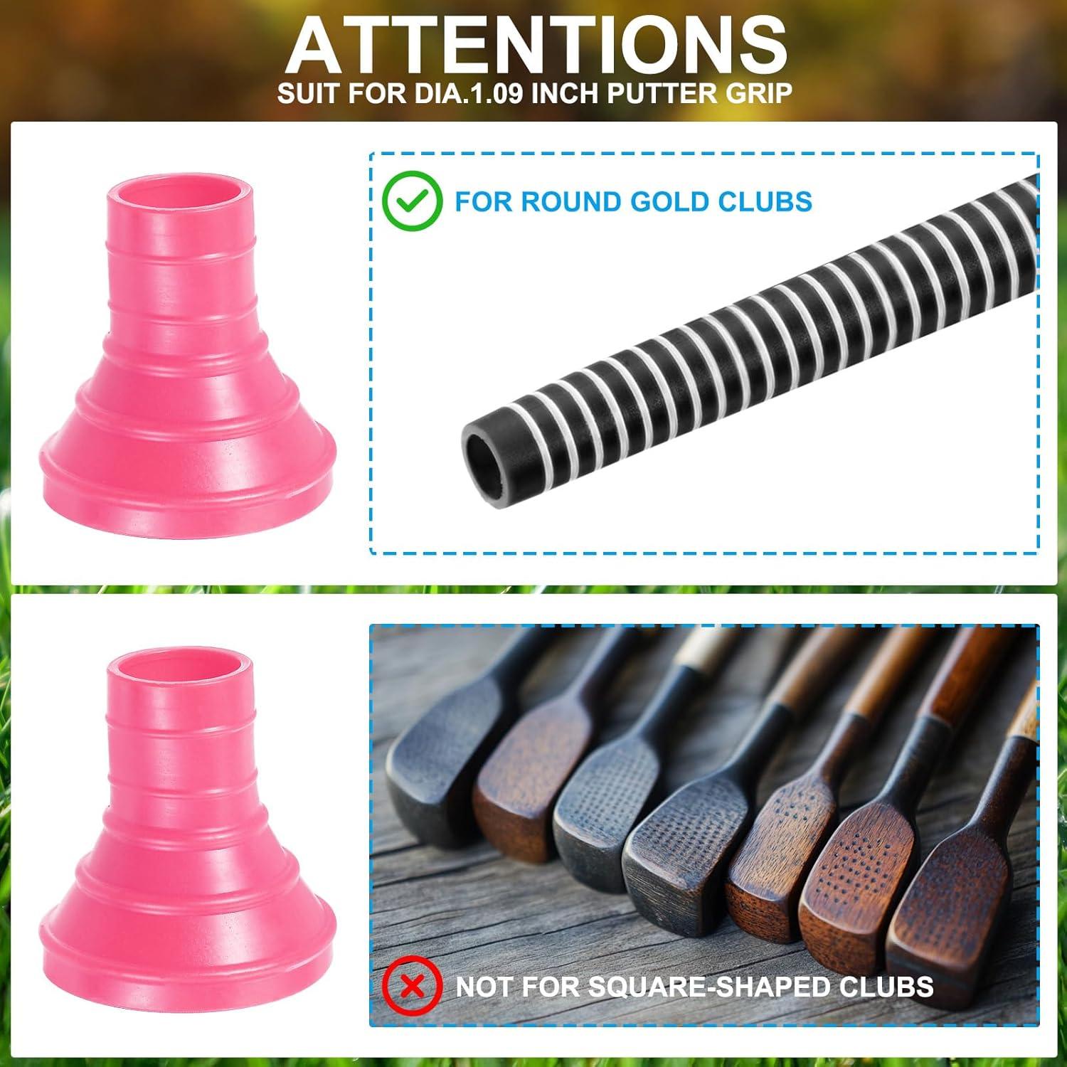 Agarrador de Pelotas de Golf PATIKIL con Ventosa Rosa 65x30mm