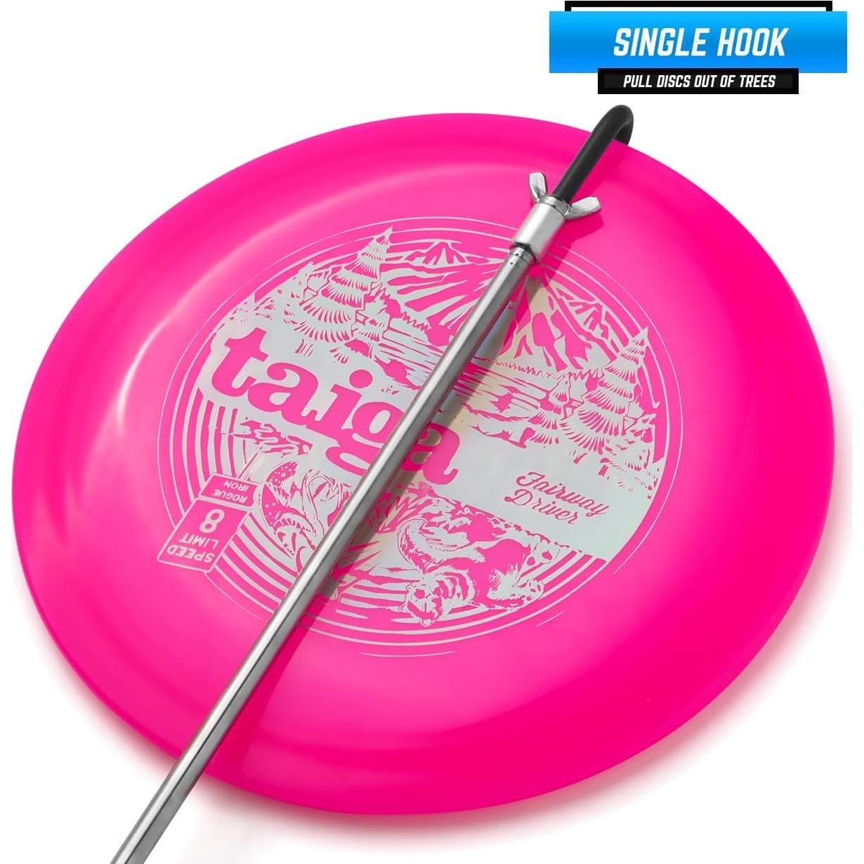 Polo Telescópico Rogue Iron para Disc Golf 4.88m Accesorios