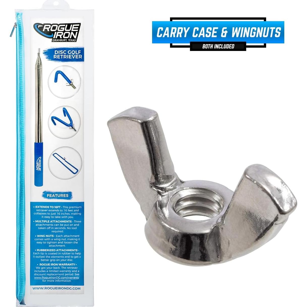 Polo Telescópico Rogue Iron para Disc Golf 4.88m Accesorios