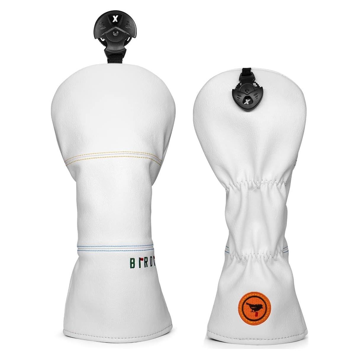 Cubierta de Cabeza de Golf Aliennana Cuero Premium Bordado