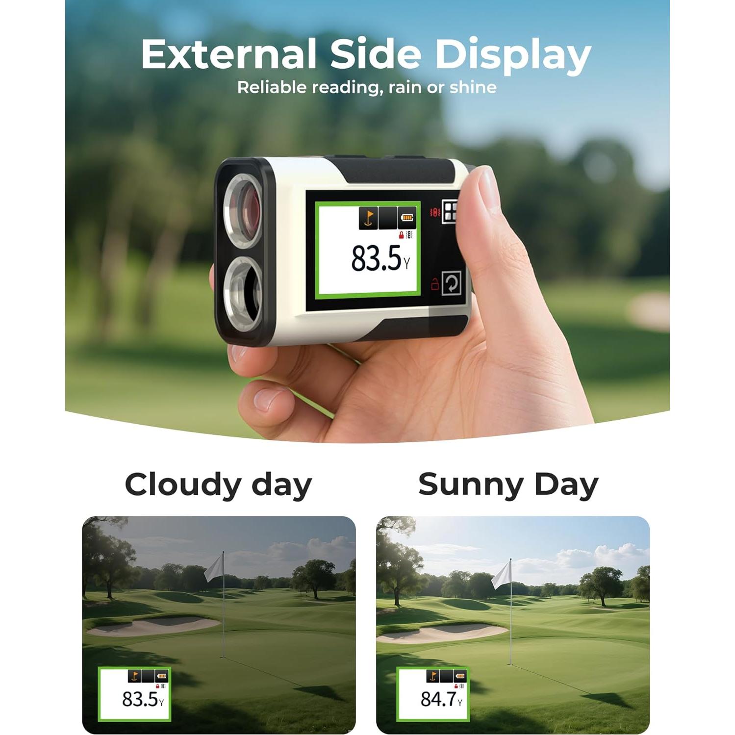 Buscador de Rango de Golf CIGMAN CT-1200Pro 1312 Yardas