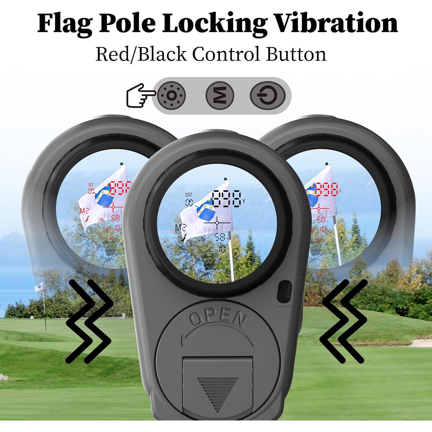 Buscador de Rango de Golf AILEMON ALMAX-900 823m 6x Aumento