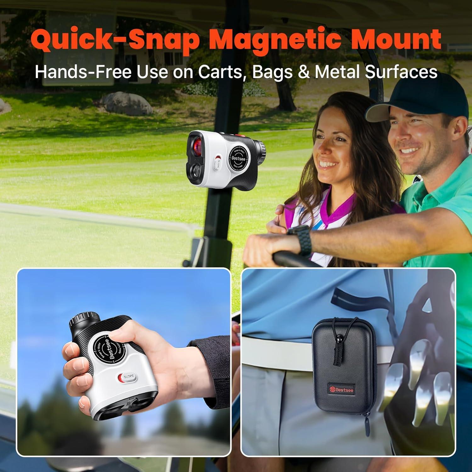 Buscador de distancia de golf Bestsee US-KX1500AG 1500m 7X