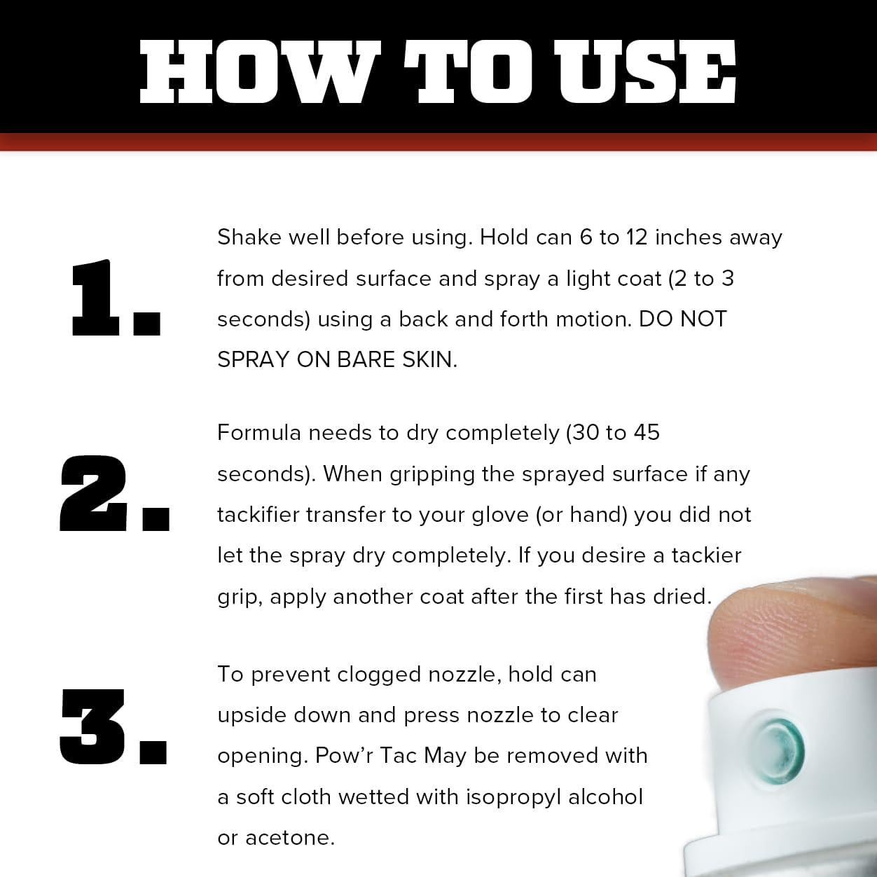 Spray Adhesivo Golf Tac para Agarre de Palos y Guantes 0.18kg