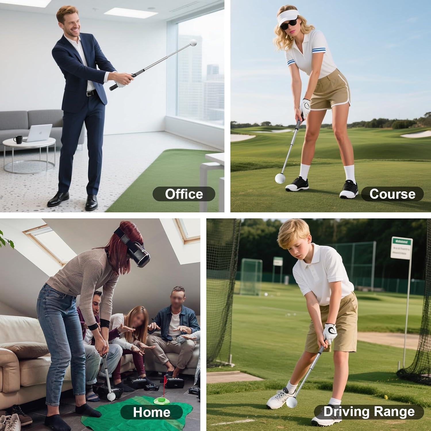 Entrenador de Swing de Golf Beauyist Profesional Diestro