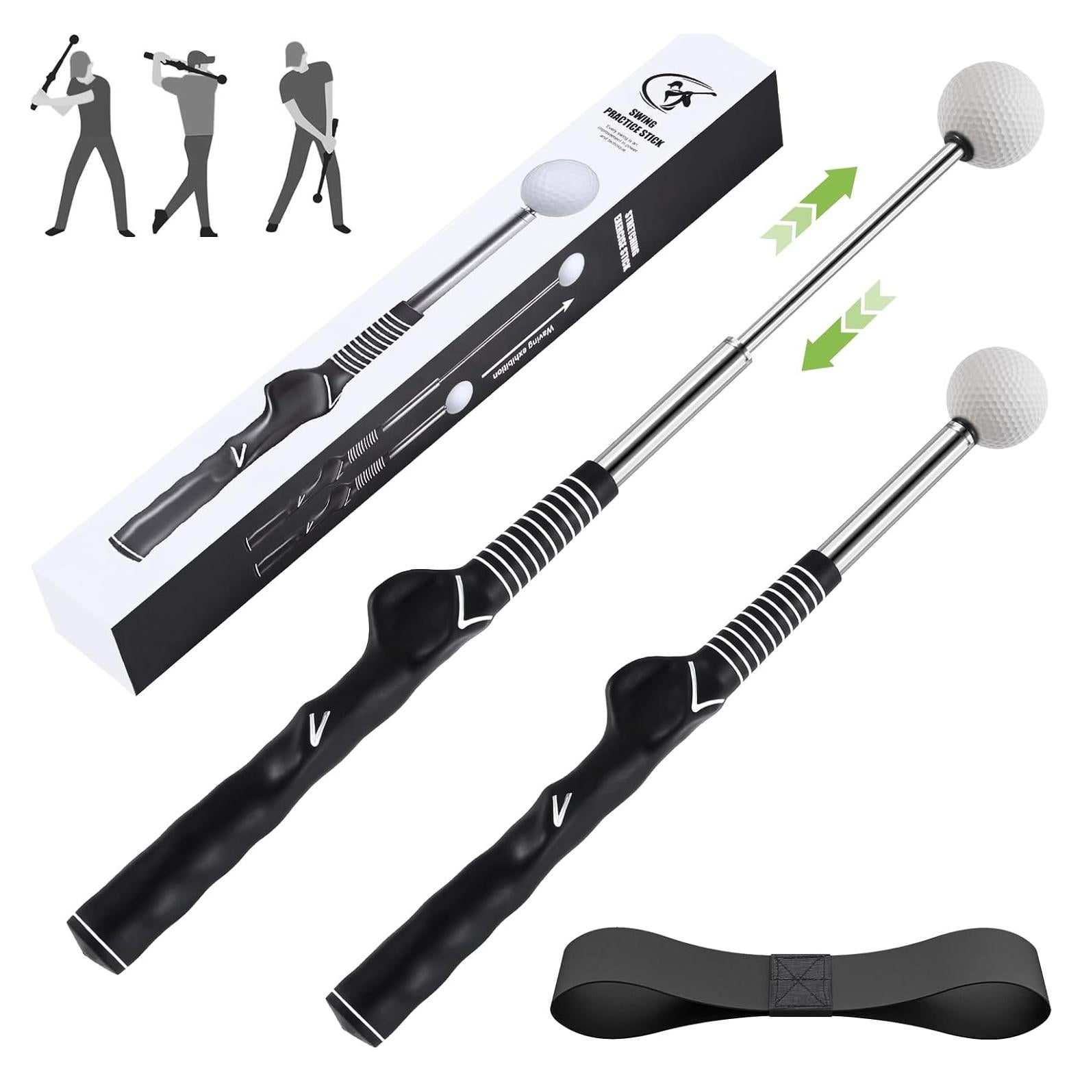 Entrenador de Swing de Golf MIKOSI Golf-ST1 Retráctil