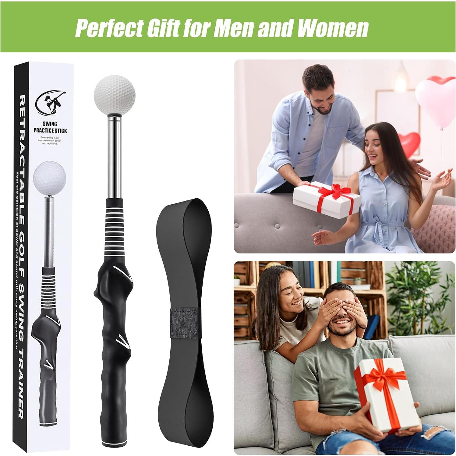 Entrenador de Swing de Golf MIKOSI Golf-ST1 Retráctil