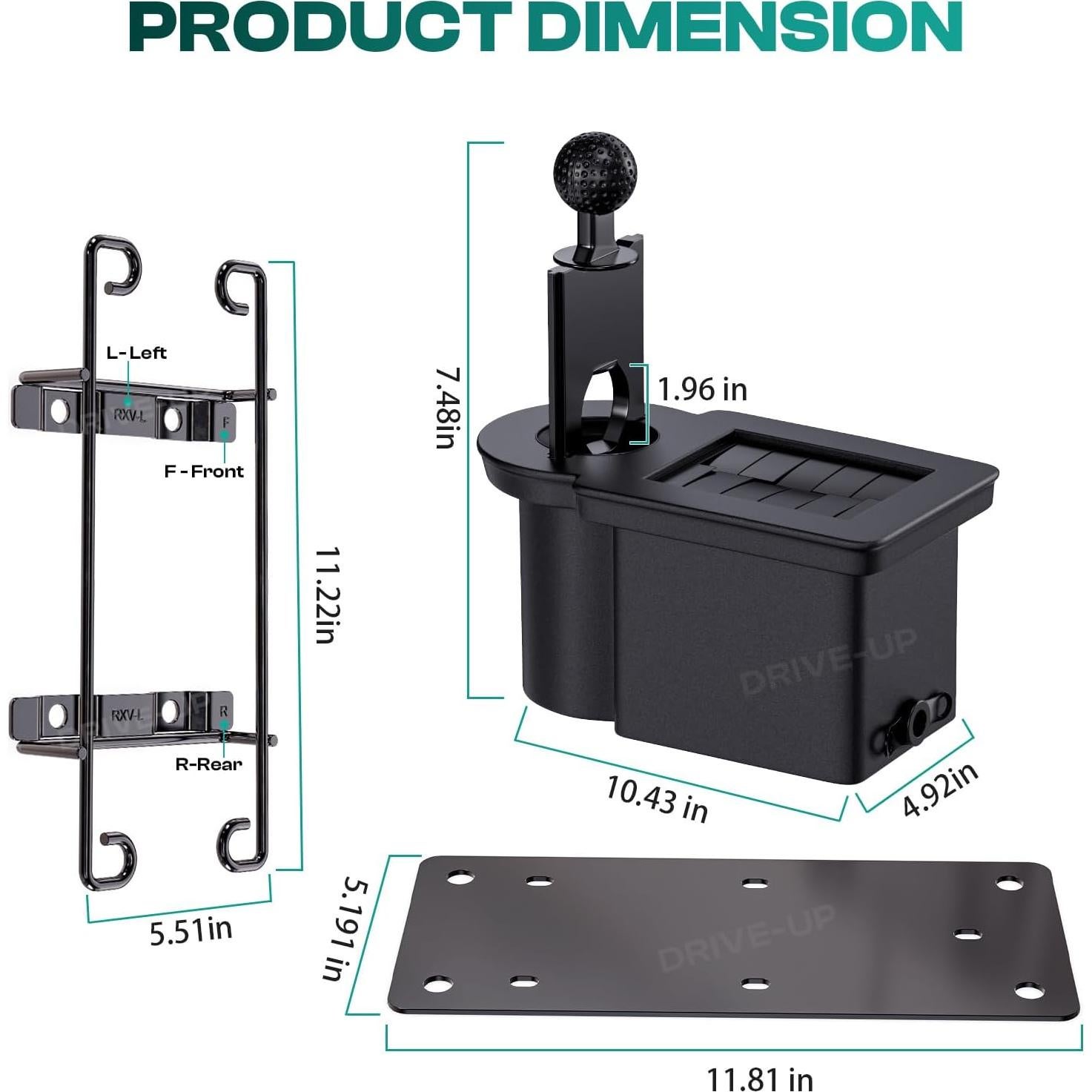 Kit Lavador Pelotas y Limpiador Palos Golf Drive-up EZGO RXV