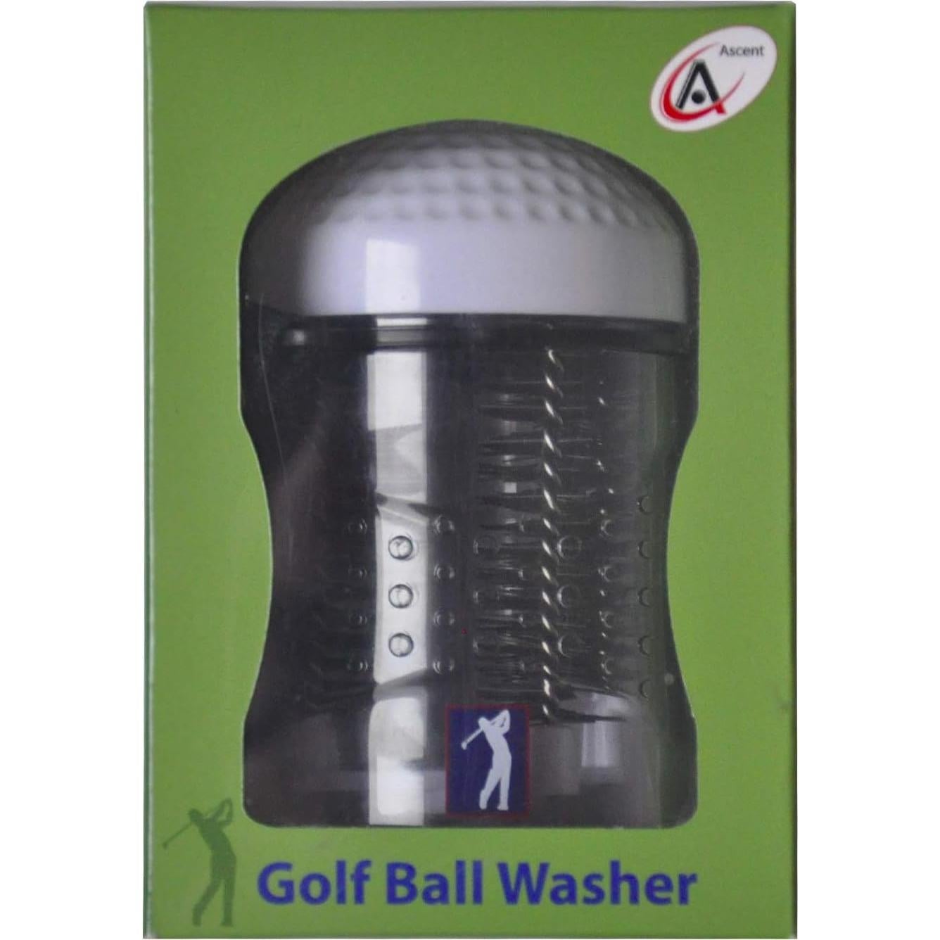 Limpiador de Pelotas de Golf Ascent - Accesorio Portátil Verde
