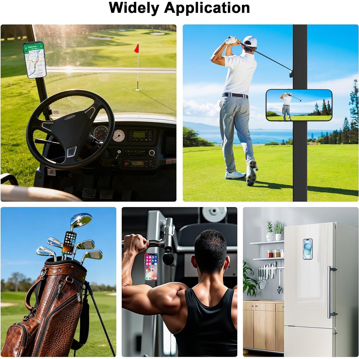 Soporte Magnético para Teléfono de Carro de Golf LOERUMG