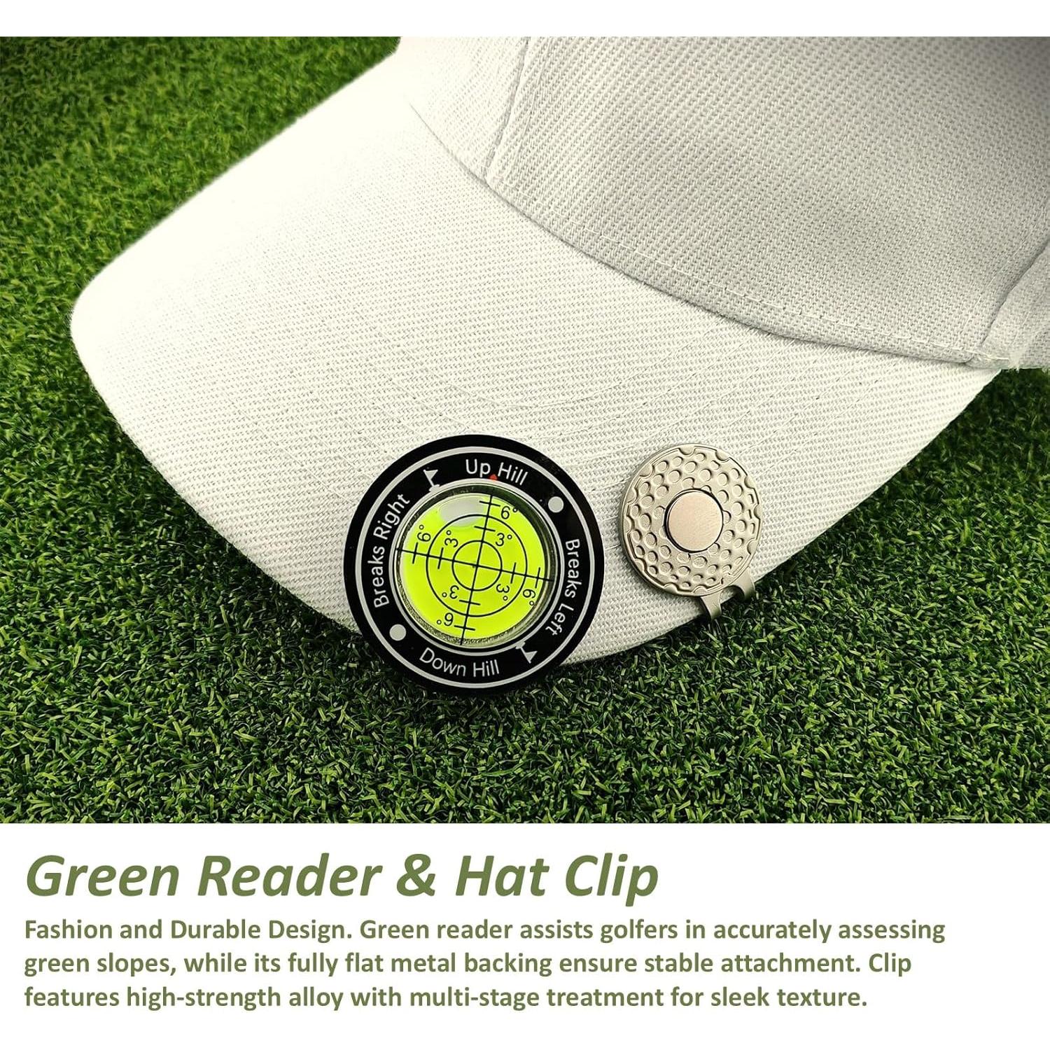 Set de Accesorios de Golf TGWUZZ GF-100 con Pelotas Doradas