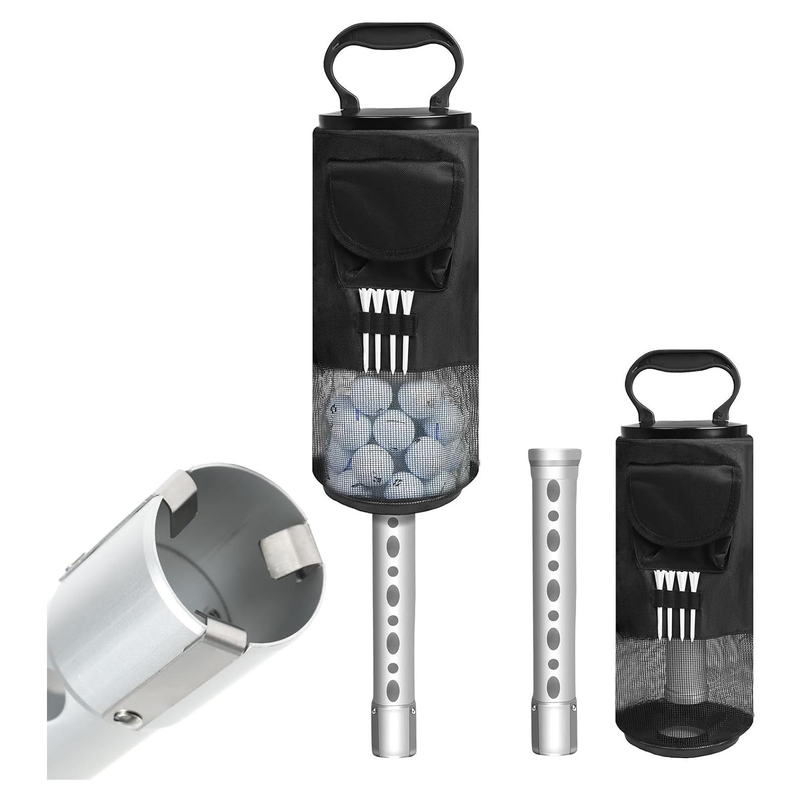 Bolsa Shag Golfupp para 70 Pelotas - Recogedor de Aluminio