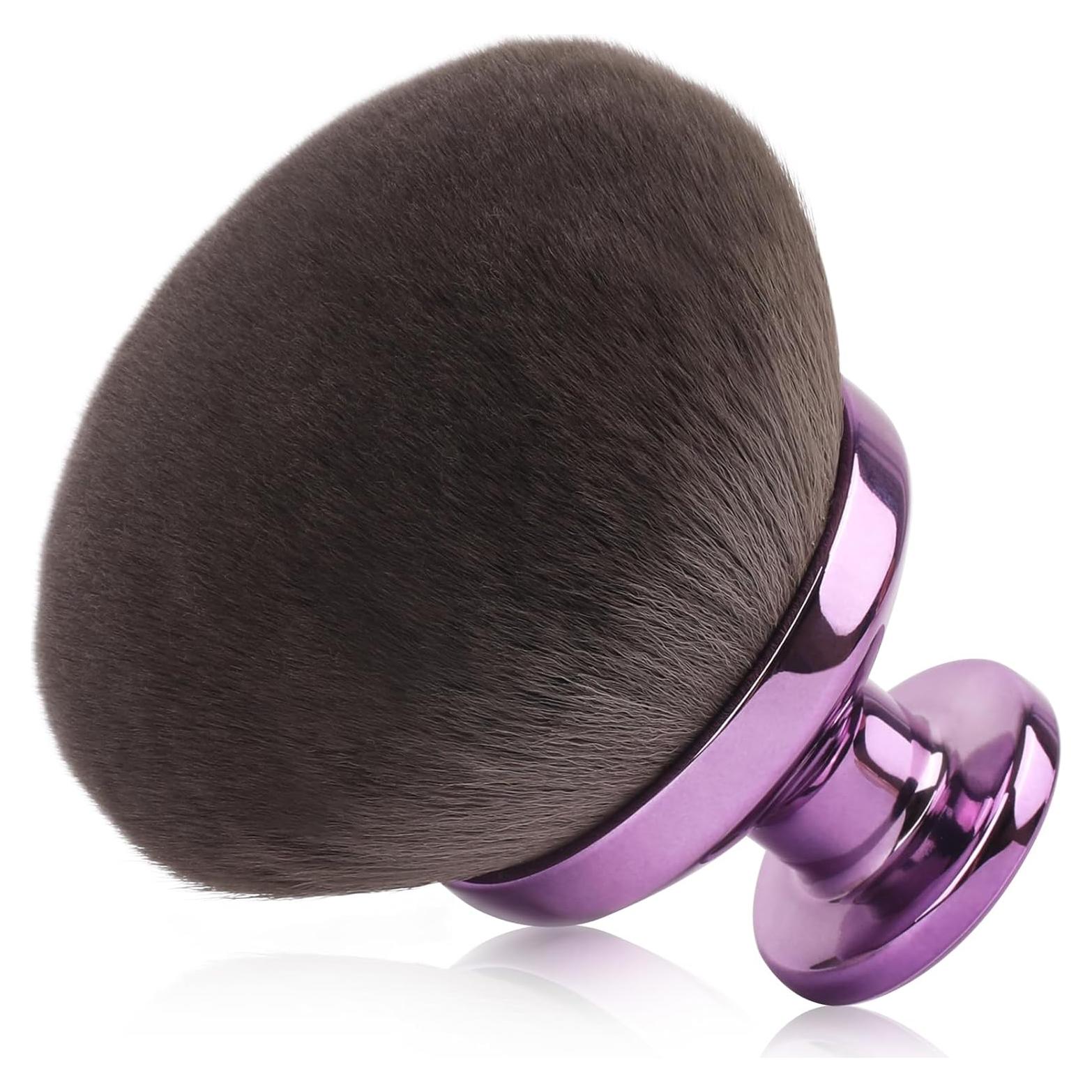 Brocha Kabuki Auto-bronceadora GloréBrochas 90mm Cerdas Veganas