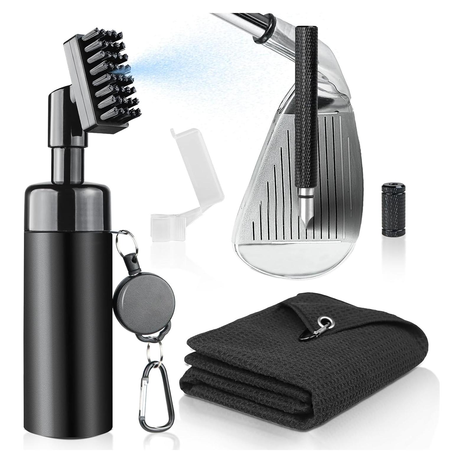 Kit de Limpieza de Palos de Golf THE GOLFER STORE - Cepillo y Toalla