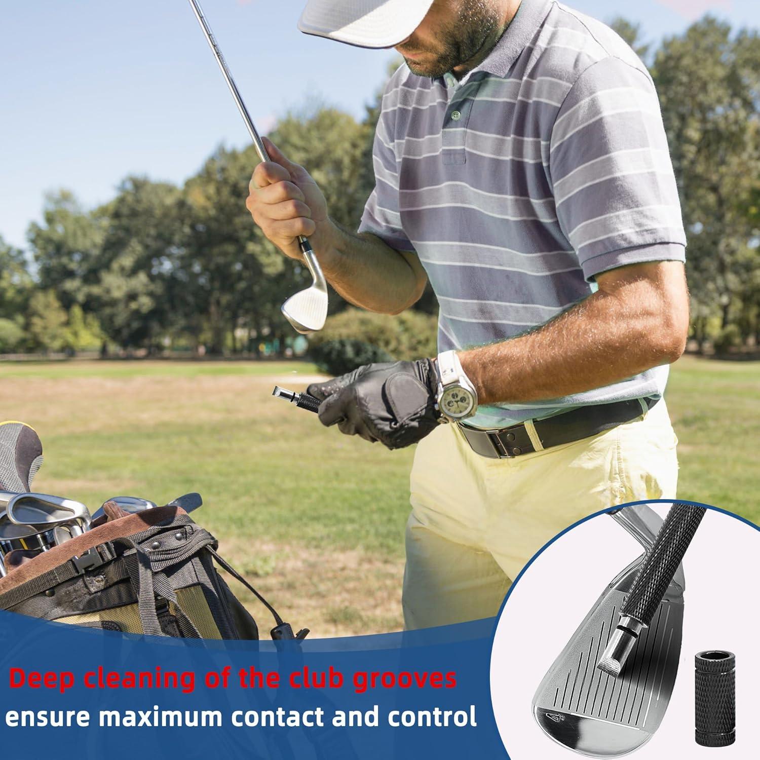 Kit de Limpieza de Palos de Golf THE GOLFER STORE - Cepillo y Toalla