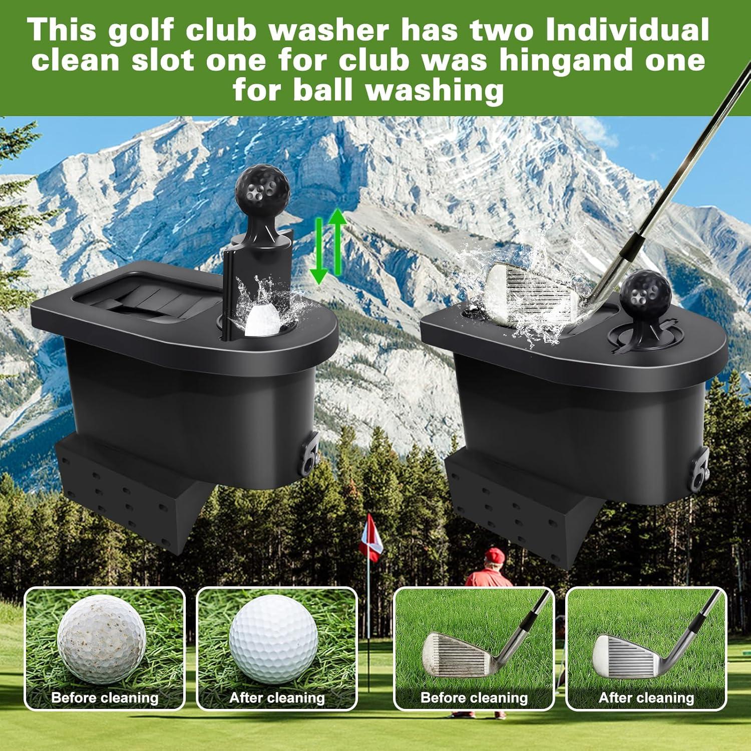 Kit de Lavado de Pelotas de Golf Orle Oko con Soporte Universal