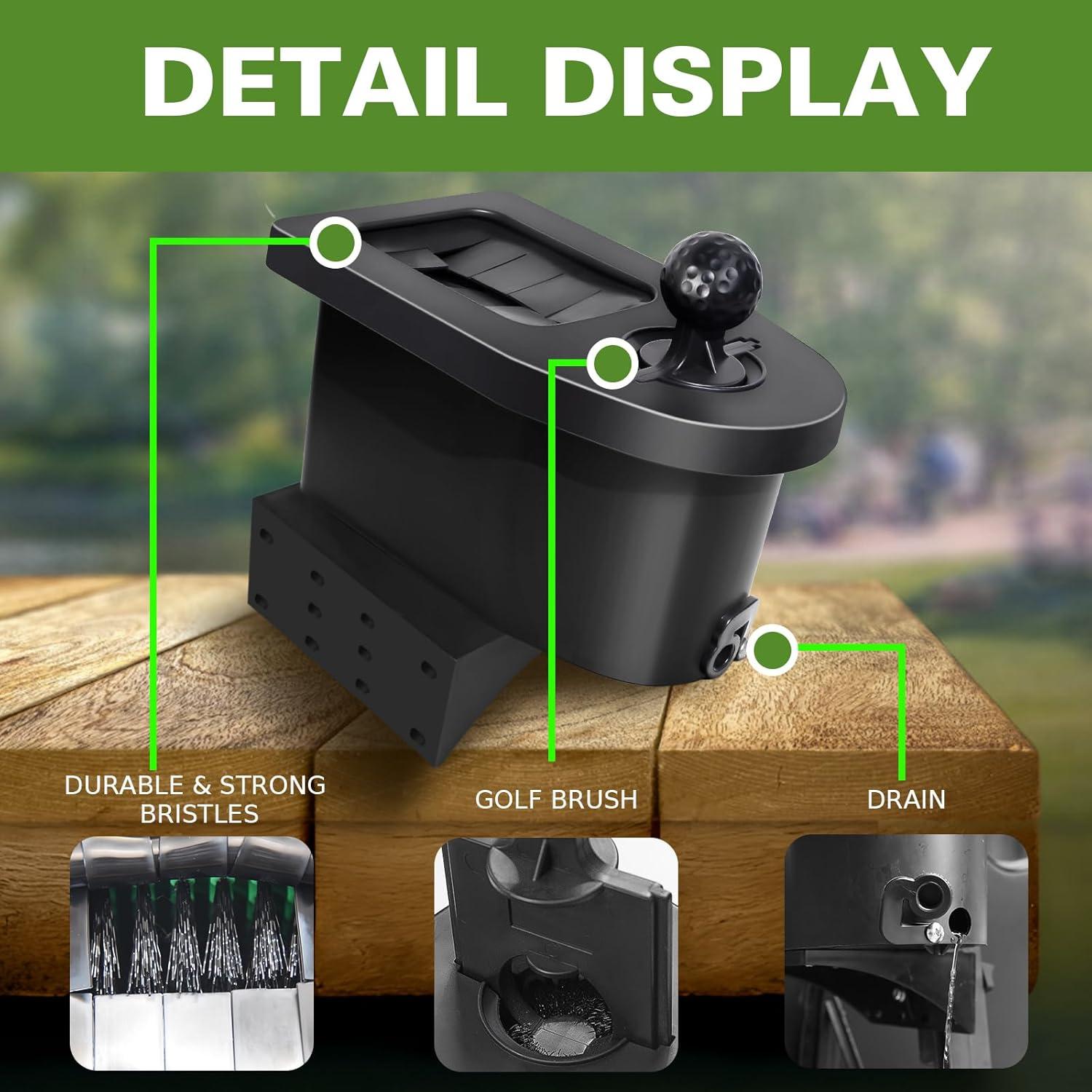 Kit de Lavado de Pelotas de Golf Orle Oko con Soporte Universal