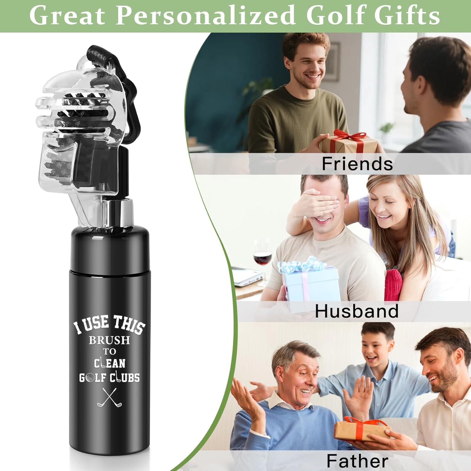 Cepillo Limpiador Curvado para Golf Janhavi con Botella 118 ml