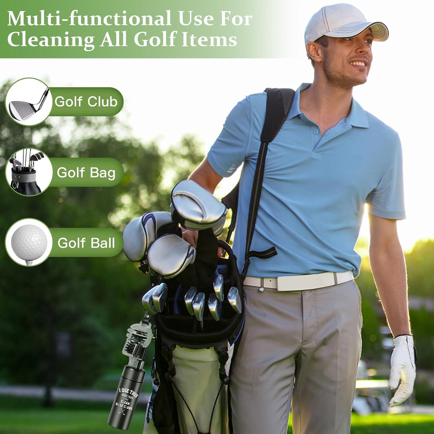 Cepillo Limpiador Curvado para Golf Janhavi con Botella 118 ml