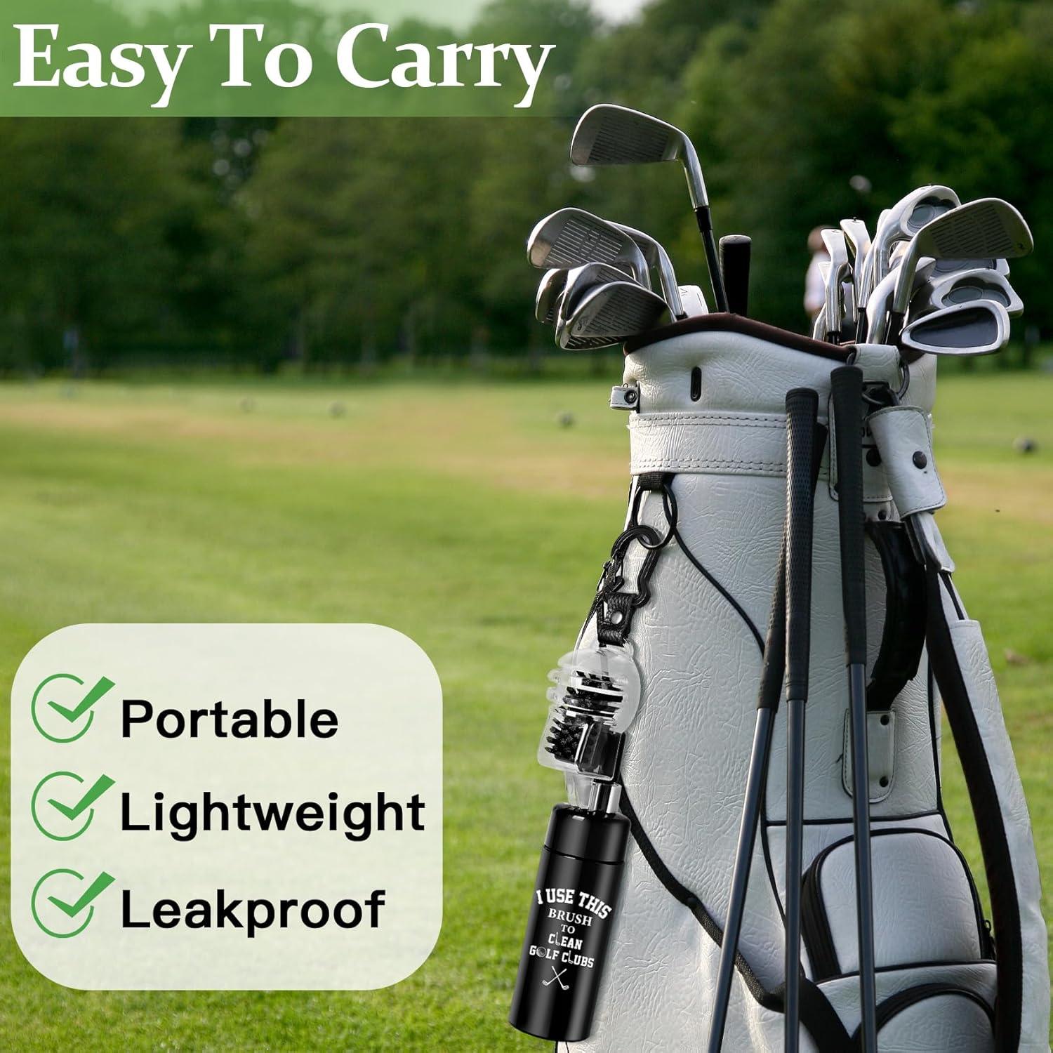 Cepillo Limpiador Curvado para Golf Janhavi con Botella 118 ml