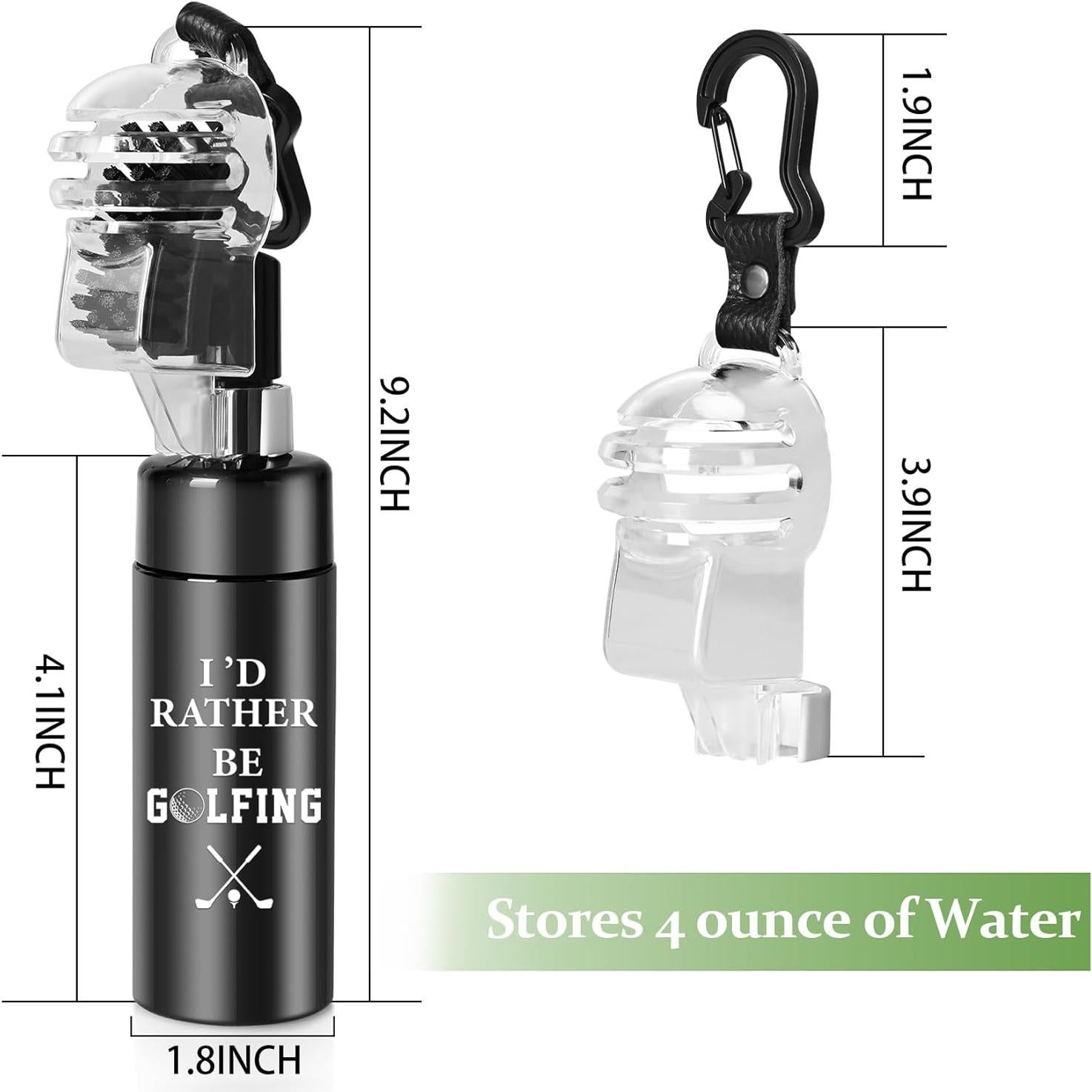 Cepillo Limpiador Curvado para Golf Janhavi con Botella 118 ml