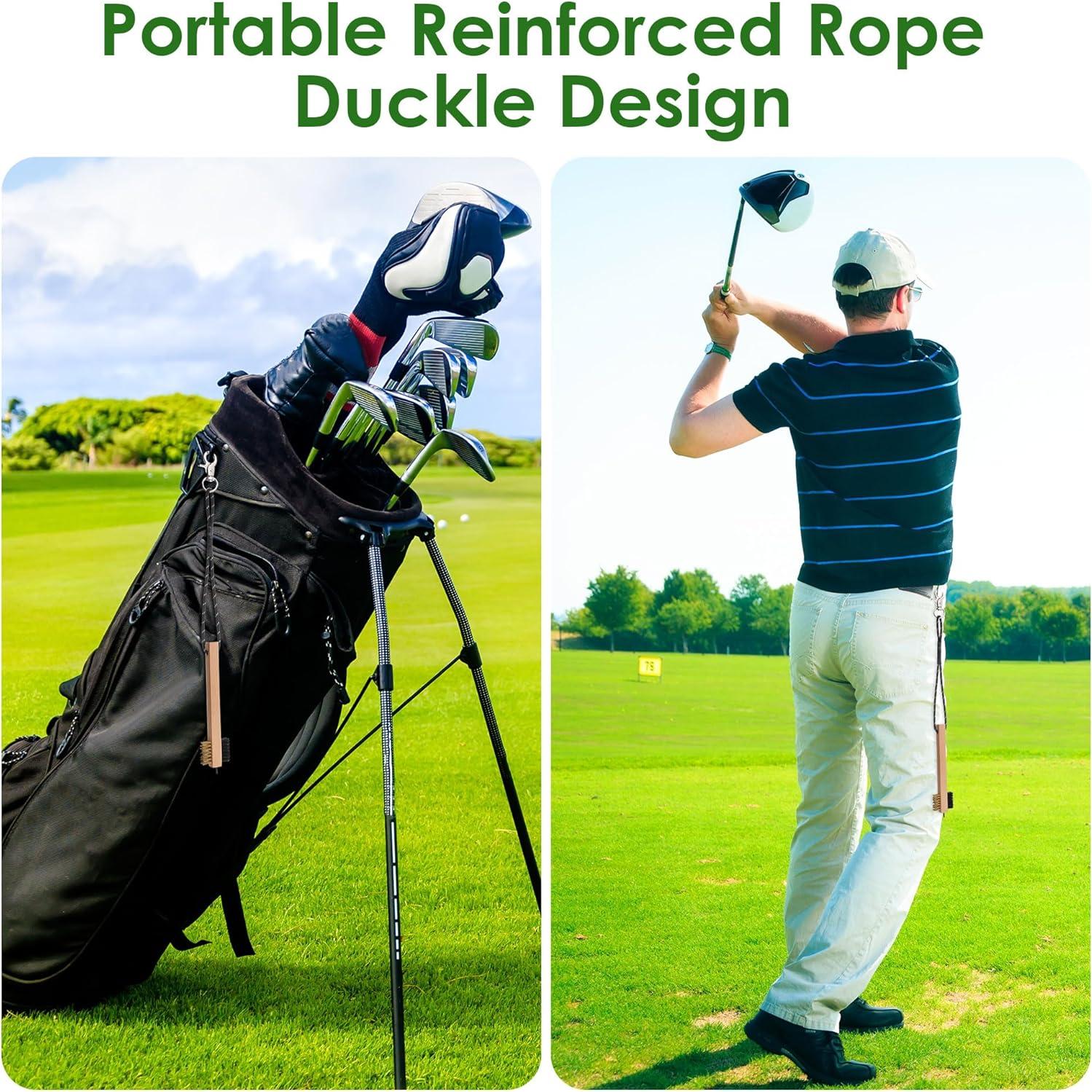 Cepillo de Madera para Palos de Golf Feekoon - 2 Pcs, Nylon