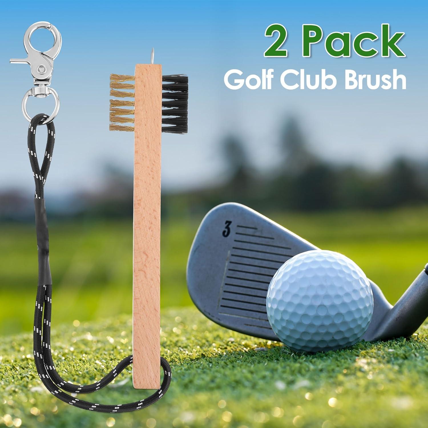 Cepillo de Madera para Palos de Golf Feekoon - 2 Pcs, Nylon
