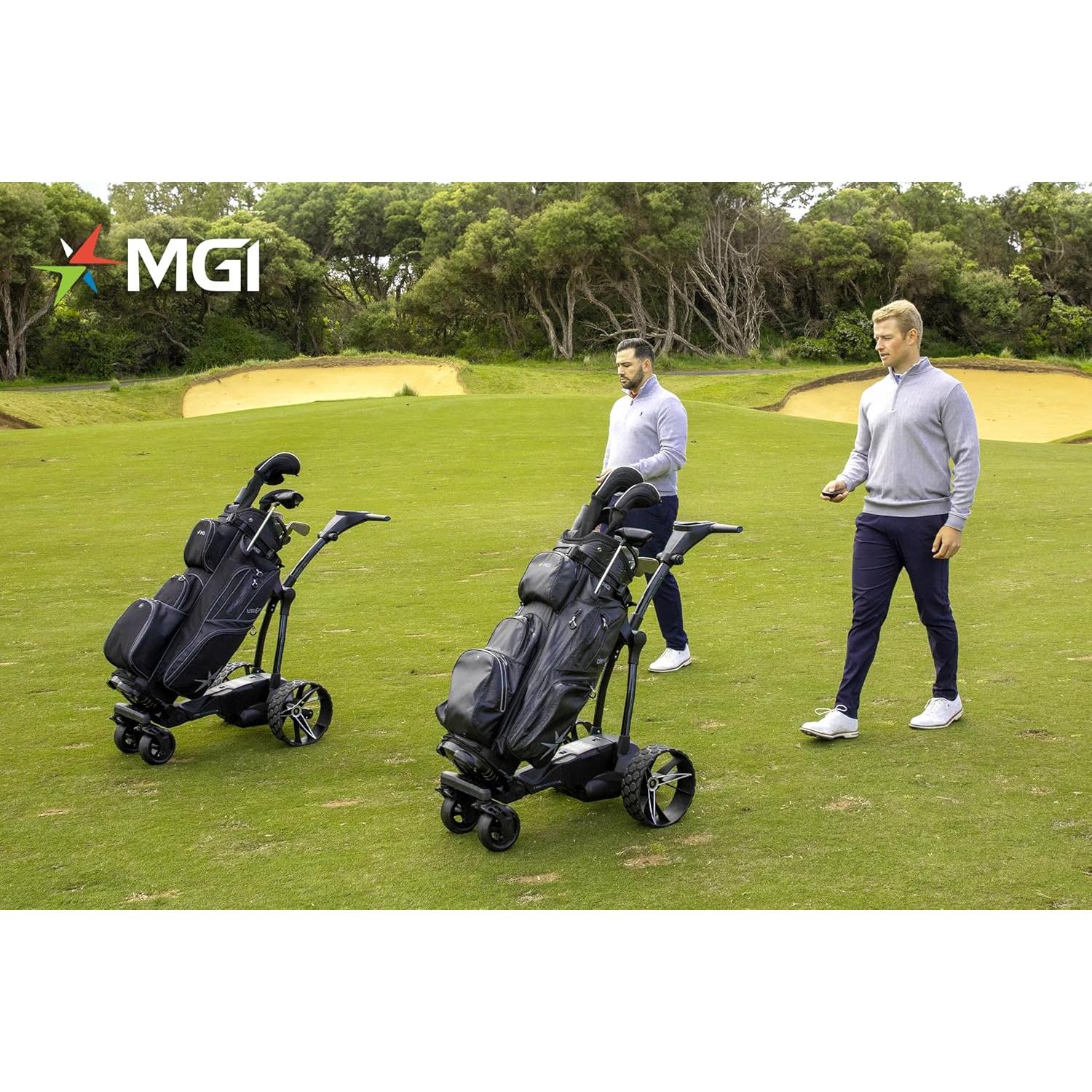 Carrito de Golf Eléctrico MGI Navigator Ai GPS+ - Batería 36 Hoyos