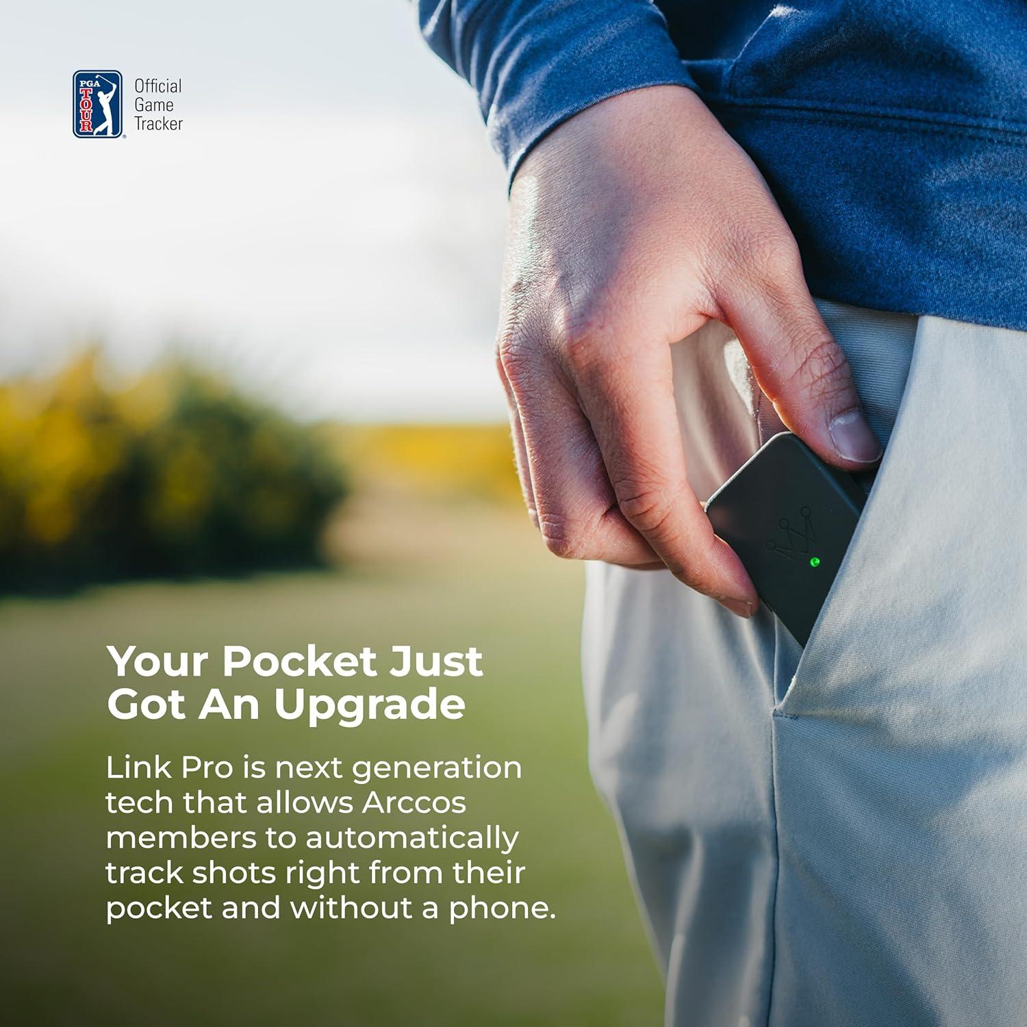 Paquete de Sensores Inteligentes Arccos Gen 4 y Link Pro