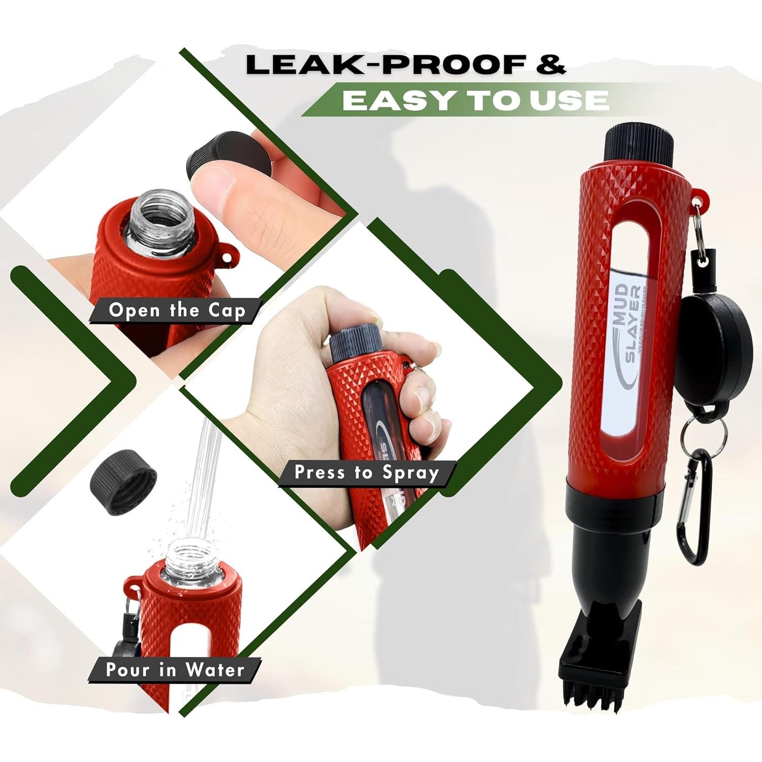 Cepillo de Limpieza para Palos de Golf HODL 21 Mud Slayer 20.32 cm