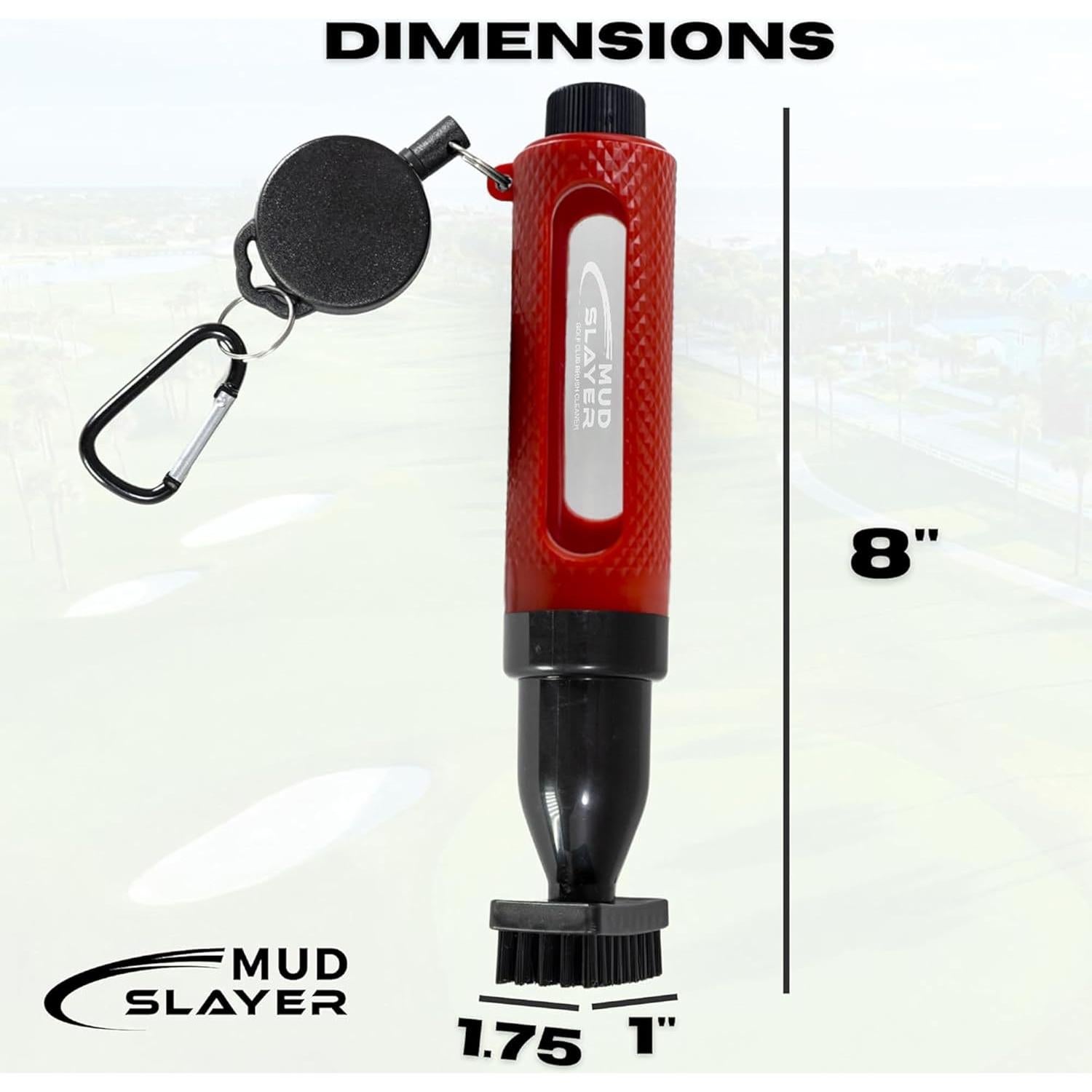 Cepillo de Limpieza para Palos de Golf HODL 21 Mud Slayer 20.32 cm