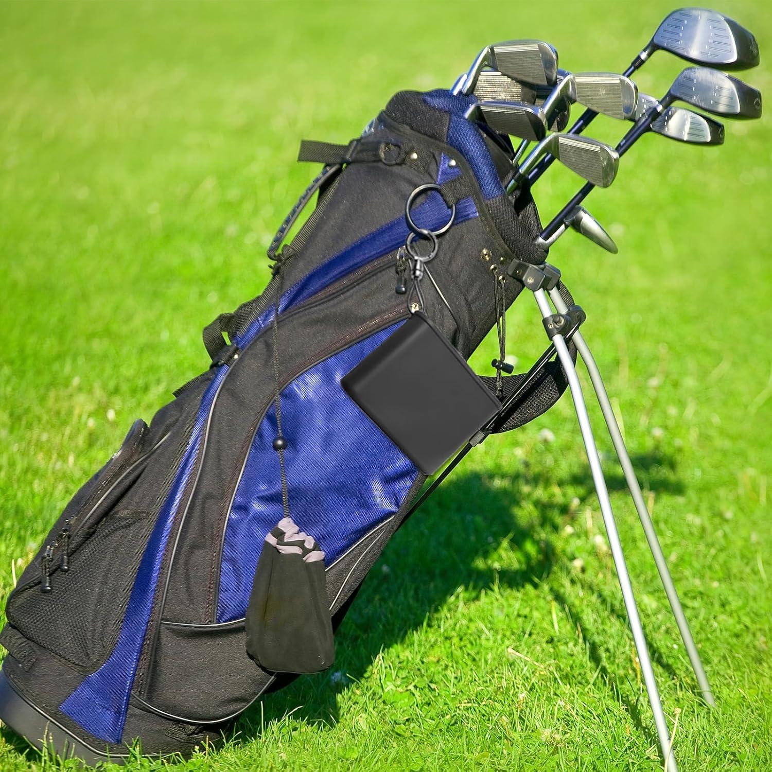 Limpiador de Palos de Golf KCMOSGI - Silicona Negra 14x3.5cm