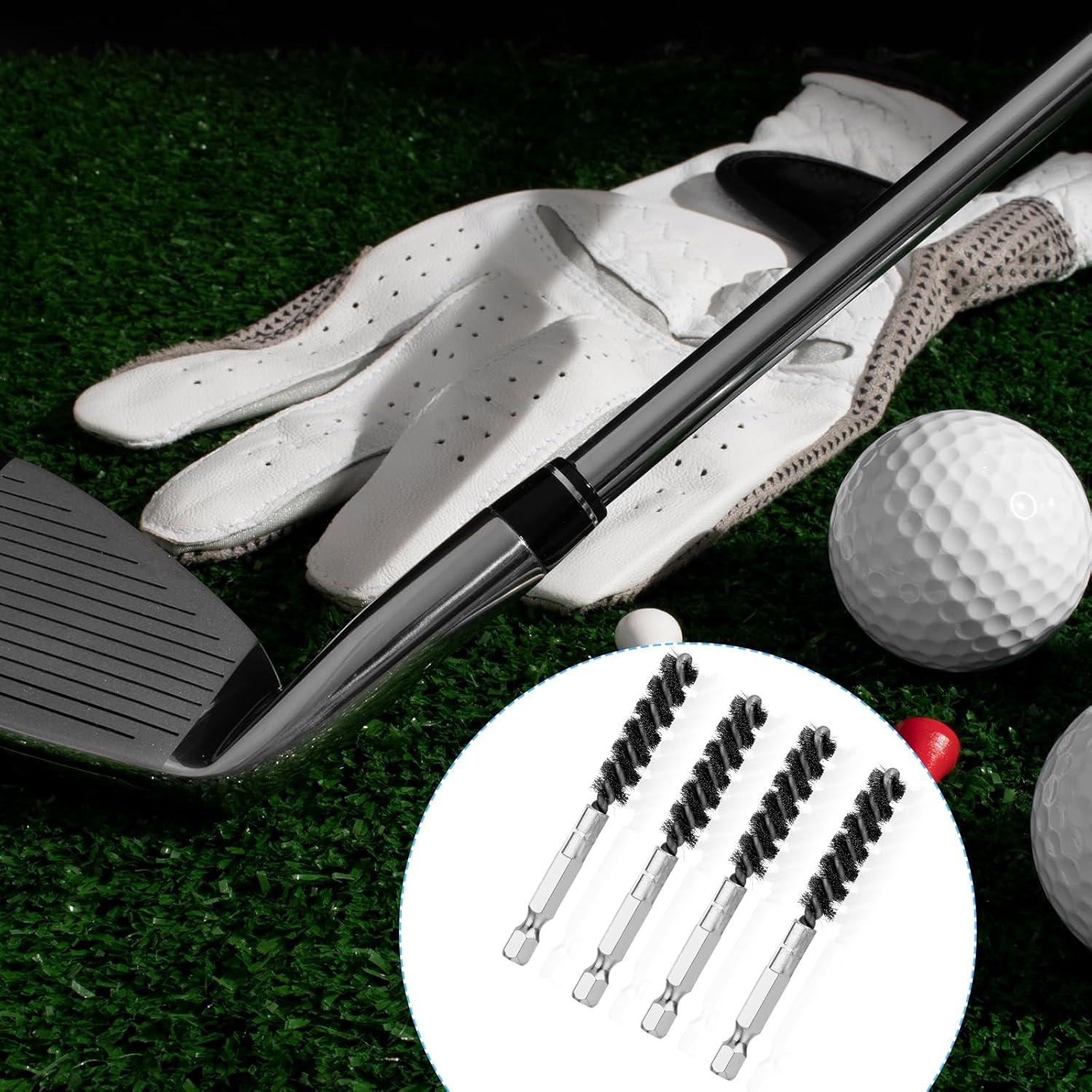 Set de 4 Cepillos Limpiadores de Clubes de Golf Teaaha