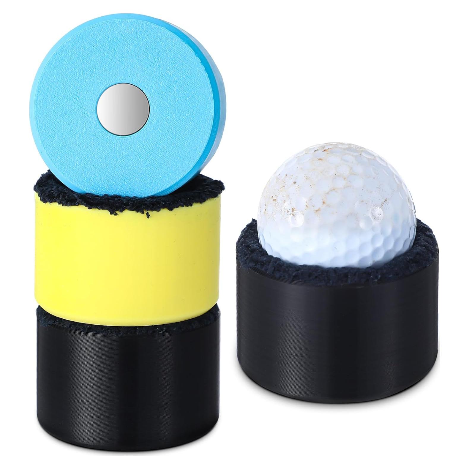 Limpiador de Pelotas de Golf Magnético Zhehao 3 Pcs 5.3 cm