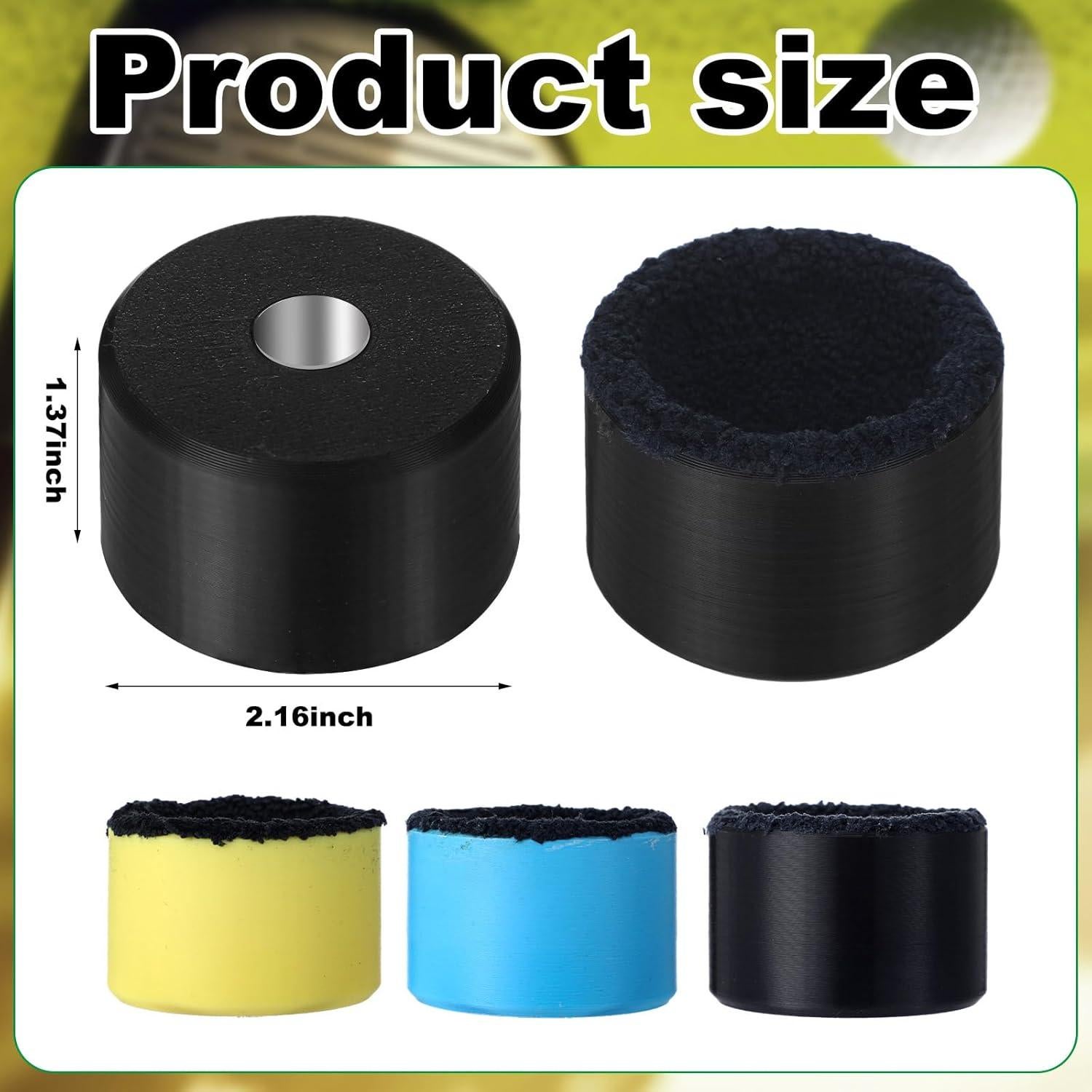 Limpiador de Pelotas de Golf Magnético Zhehao 3 Pcs 5.3 cm