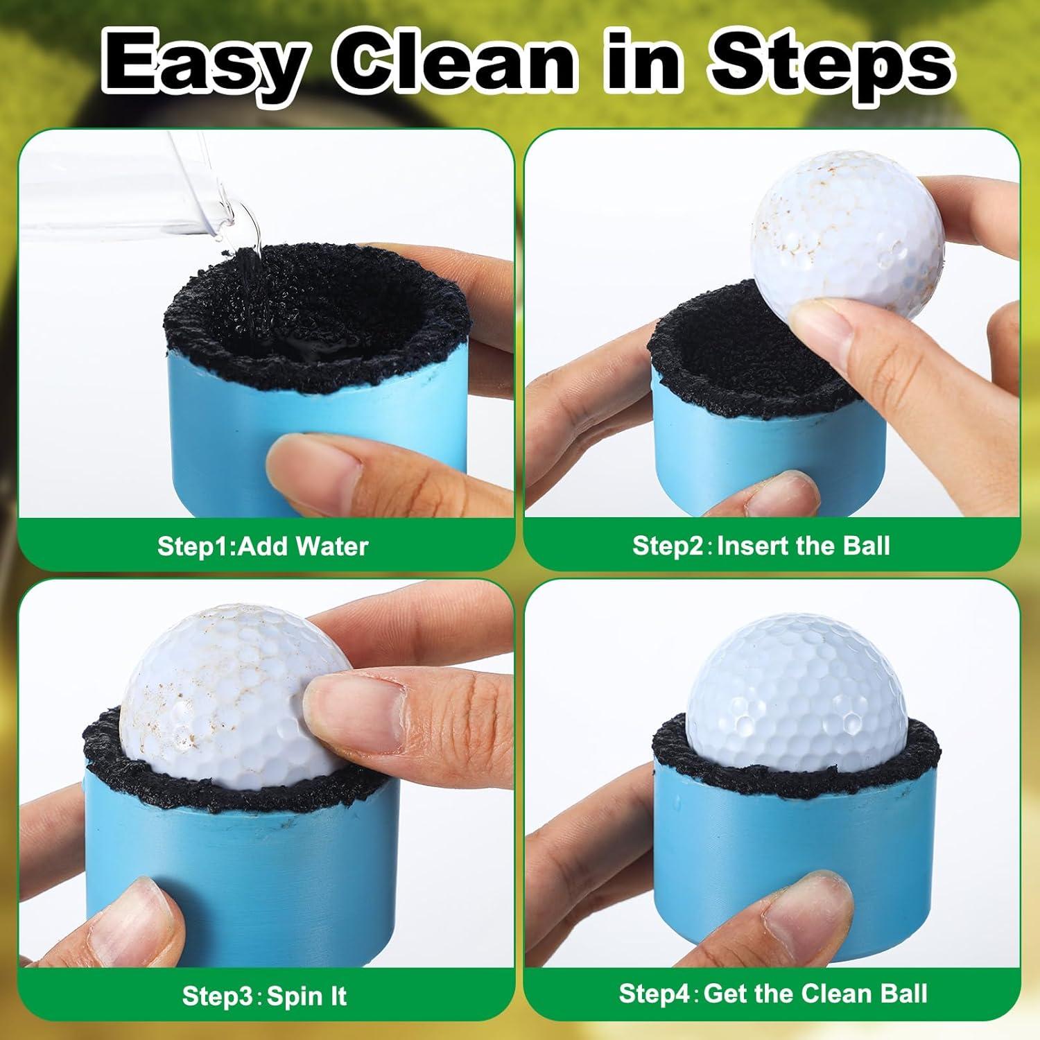 Limpiador de Pelotas de Golf Magnético Zhehao 3 Pcs 5.3 cm