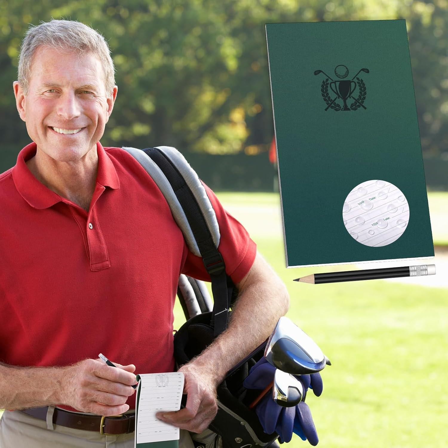 Libro de Puntuaciones de Golf Yexiya Impermeable Verde