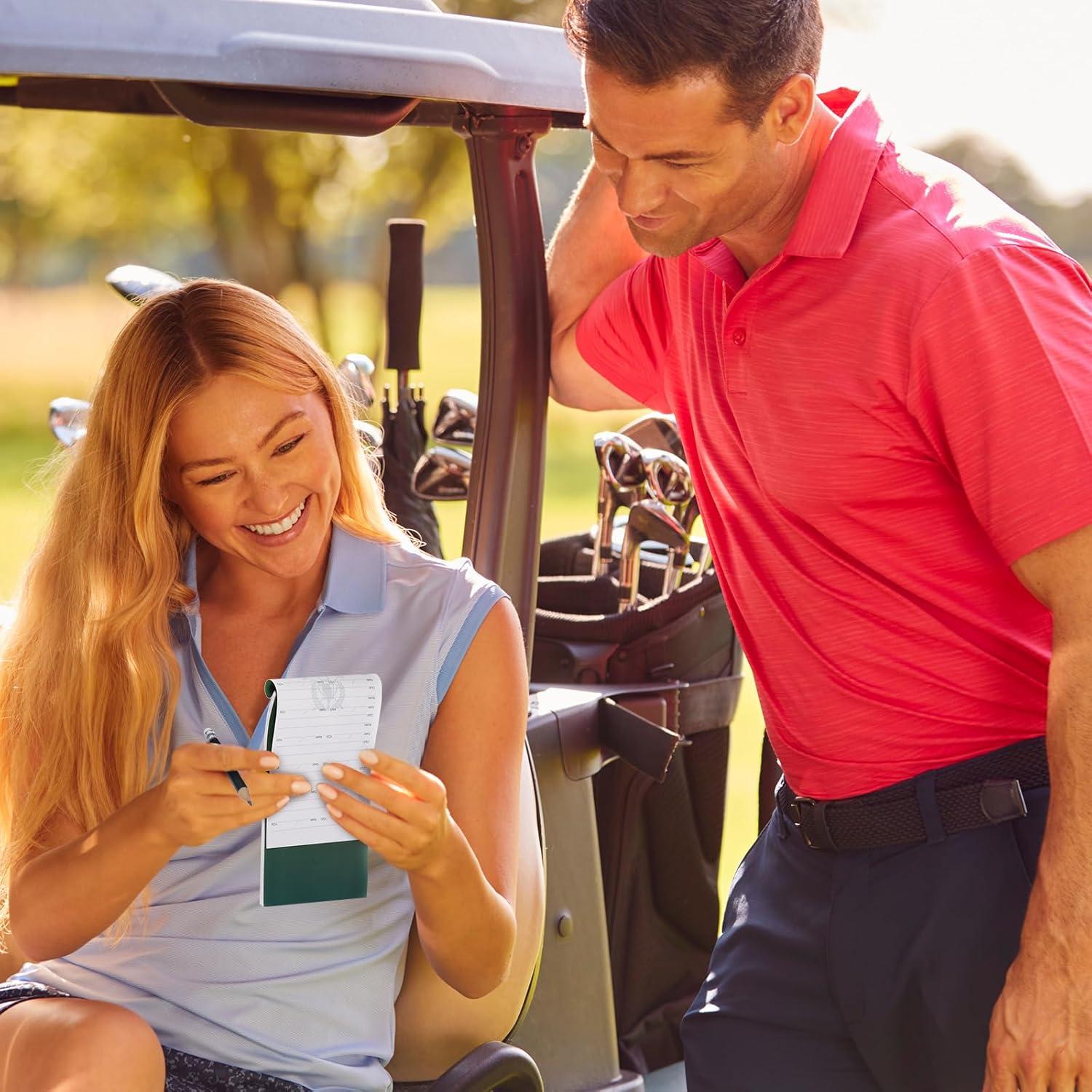 Libro de Puntuaciones de Golf Yexiya Impermeable Verde