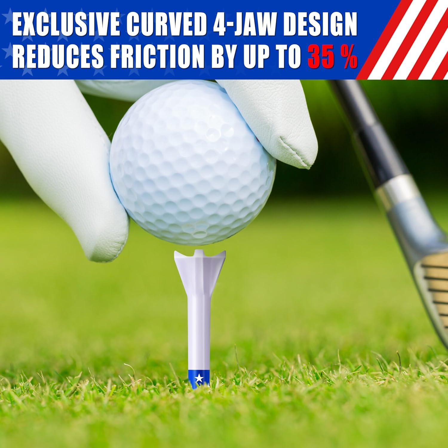 Tees de Golf Goashpeaot 120 Contar 8.26 cm con Marcado Profesional