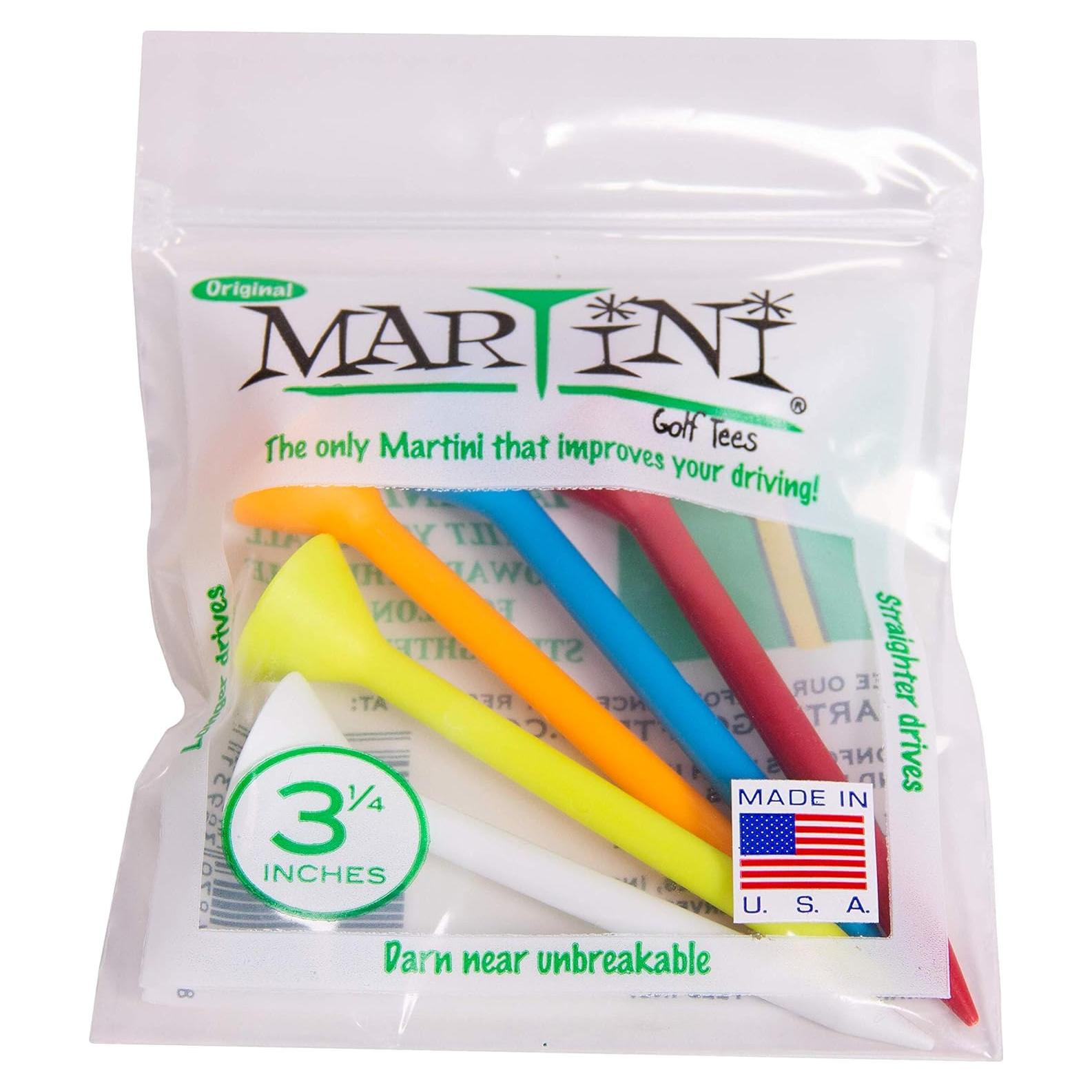 Tees de Golf ProActive Sports Martini 8.26 cm Pack 5 Colores