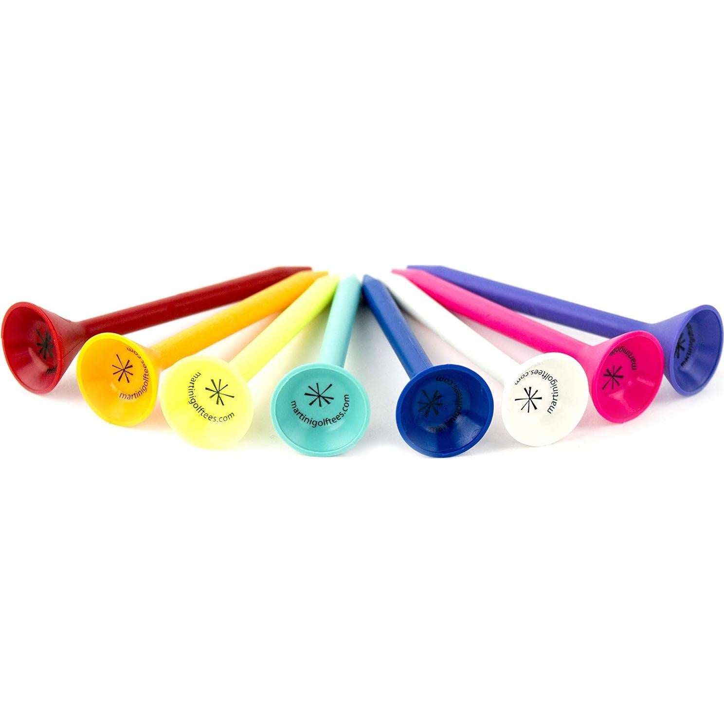 Tees de Golf ProActive Sports Martini 8.26 cm Pack 5 Colores