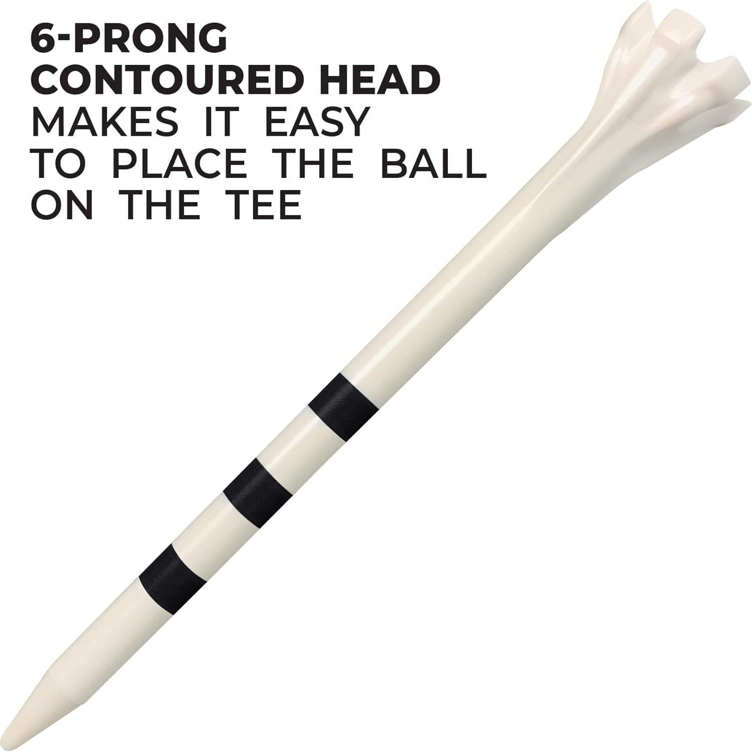 Tees de Golf Champ Zarma FLYtee My Hite 25 unidades 8,25 cm