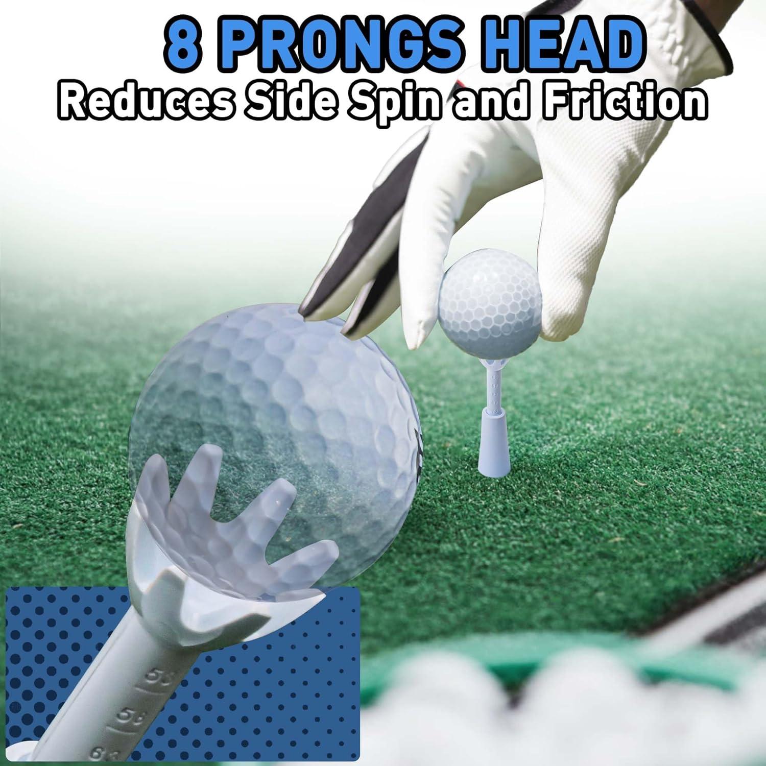 Tees de Golf Ajustables LA TIENDA DEL GOLFISTA - Paquete de 3