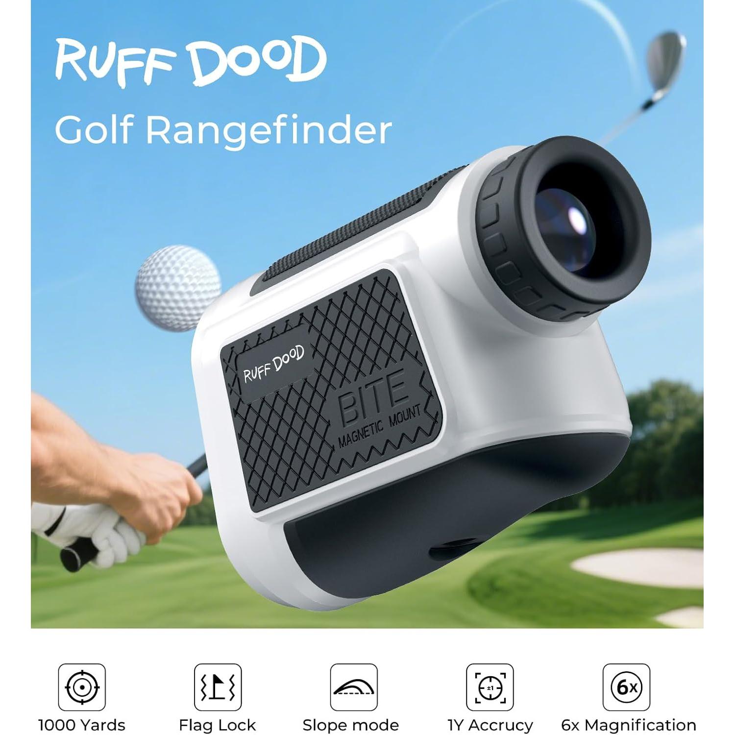 Buscador de Distancias Laser RUFF DOOD con Compensación de Pendiente