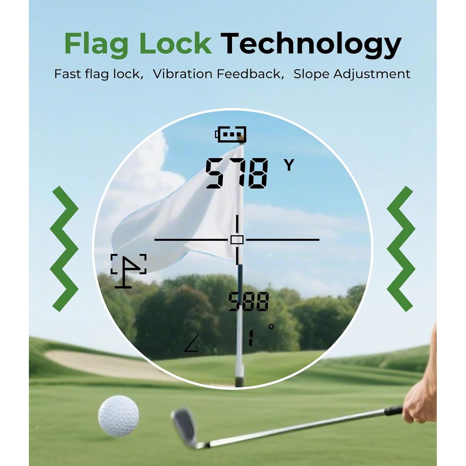 Buscador de Distancias Laser RUFF DOOD con Compensación de Pendiente